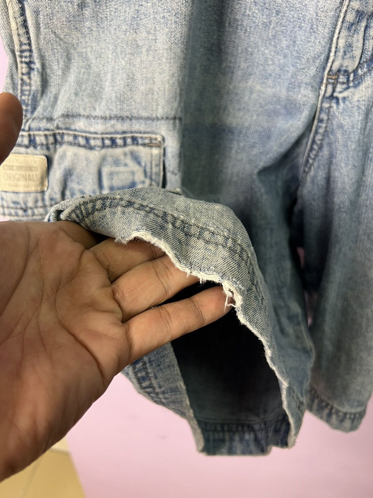 Wrangler 🔥Vintage Wrangler Denim Cargo Pants Size US 37 - 14 Thumbnail