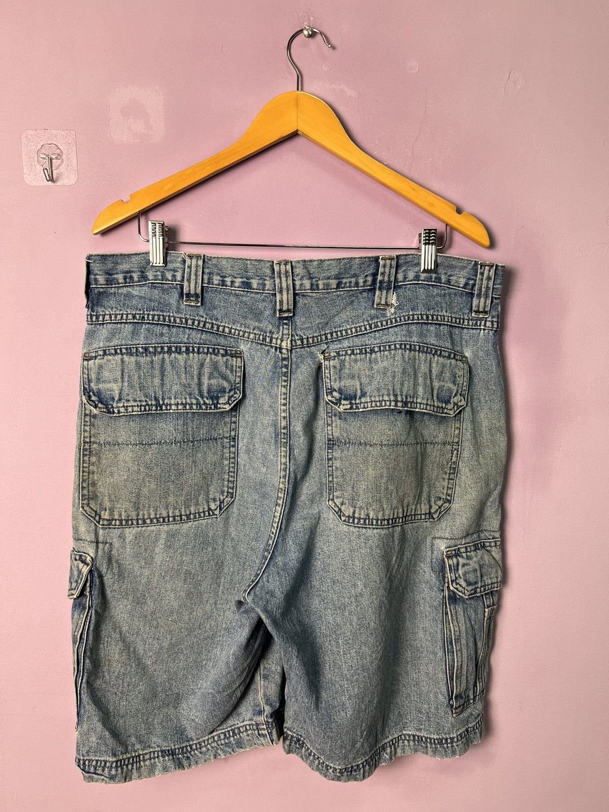 Wrangler 🔥Vintage Wrangler Denim Cargo Pants Size US 37 - 4 Thumbnail