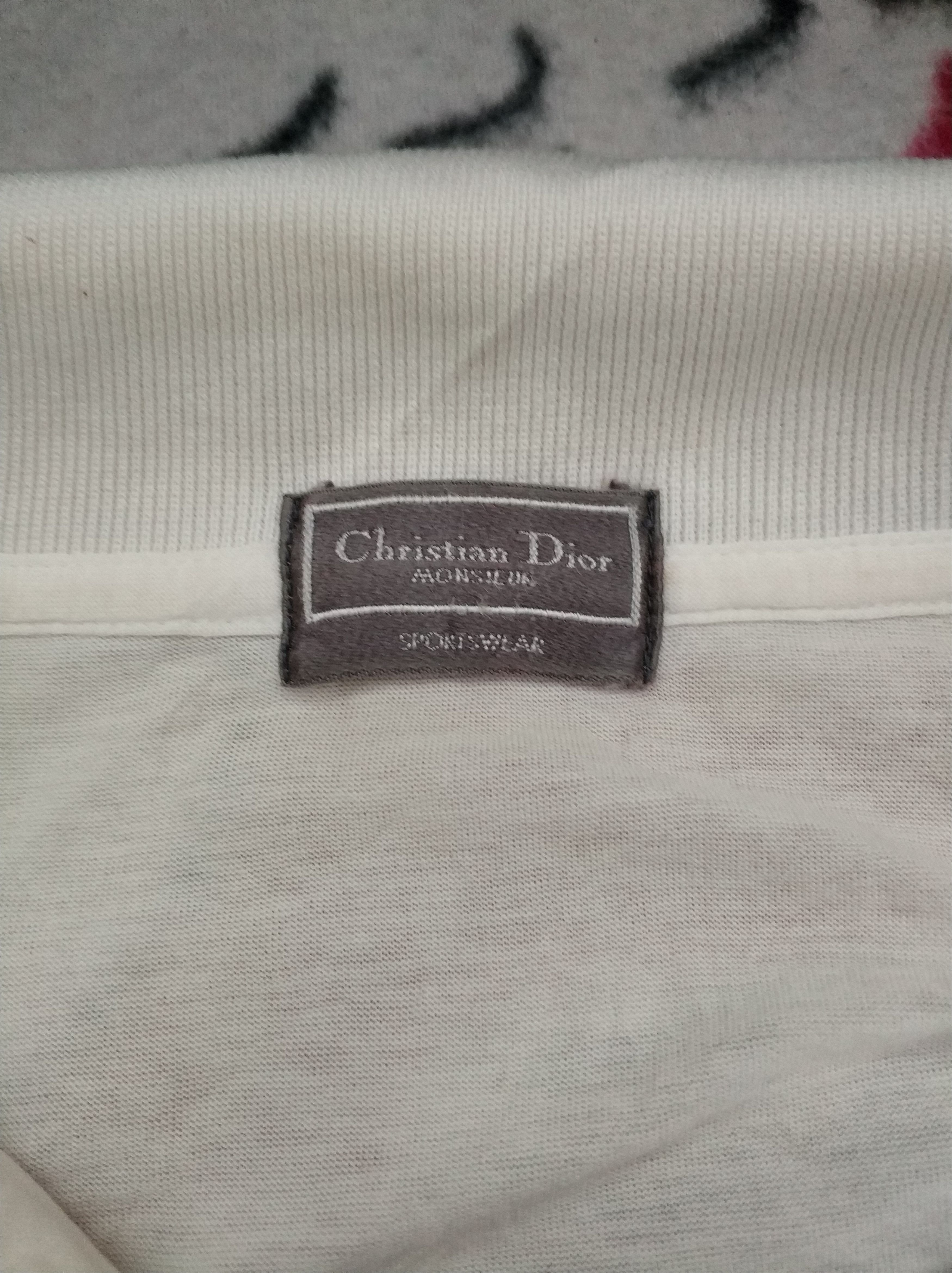 🔥White Vintage Christian Dior Polo Tees