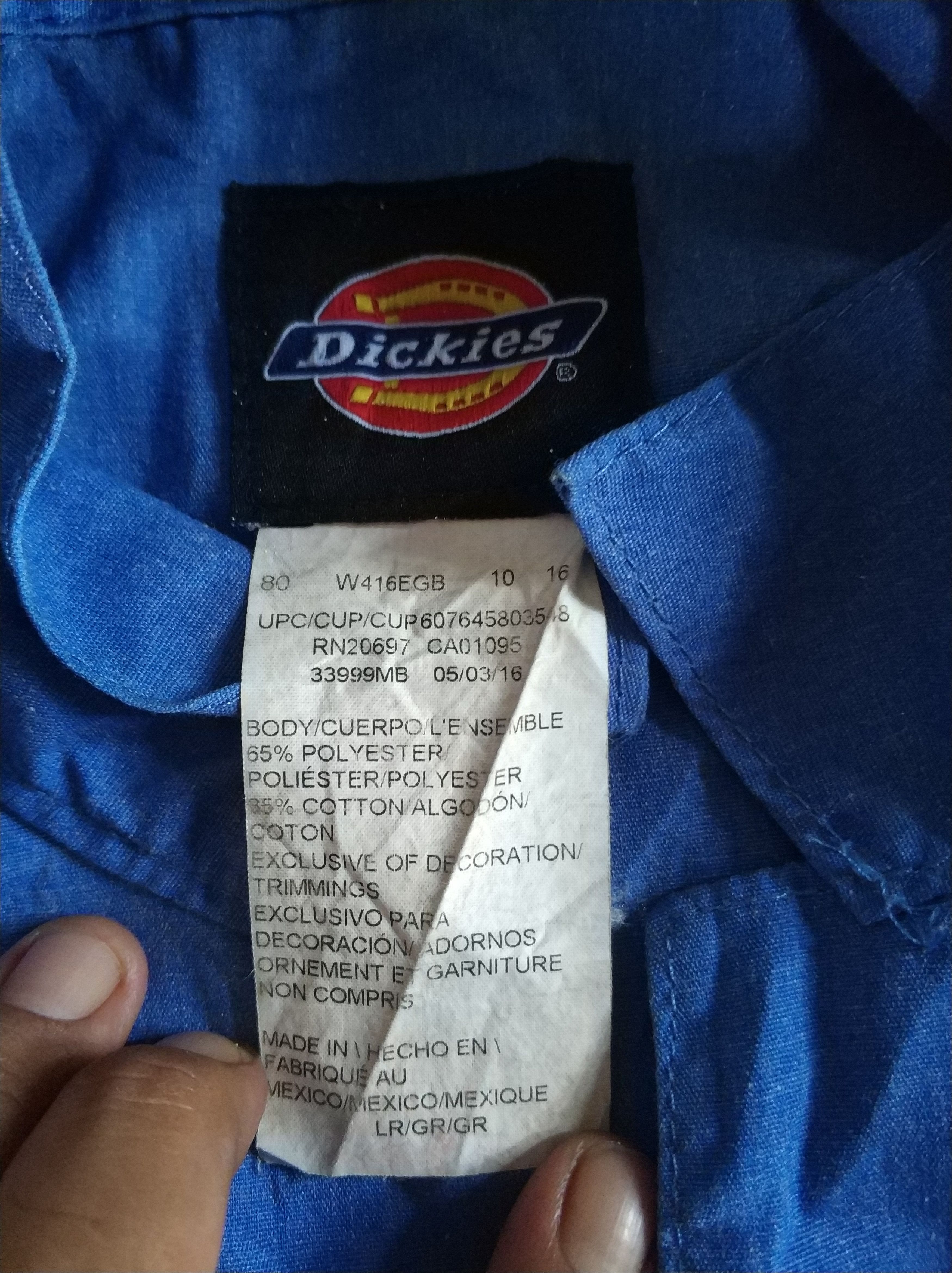 Dickies 🔥Vintage Distressed Dickies Overall Jumpsuits Size US 40 / EU 56 - 5 Thumbnail