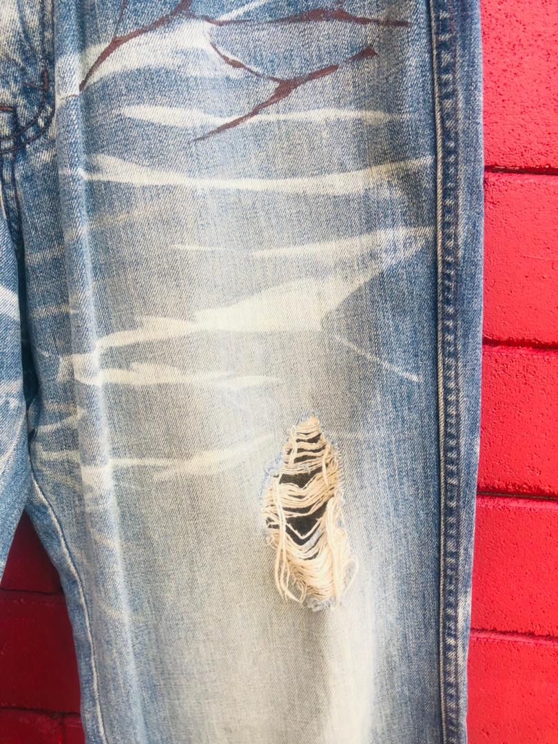 Japanese Brand × Vintage Vintage Double Hard Japanese Designer Fashion Style Size US 32 / EU 48 - 6 Thumbnail