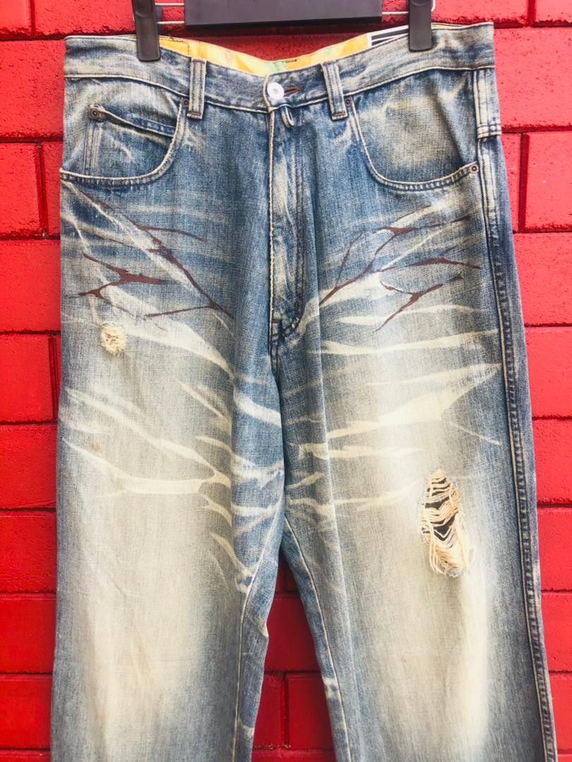 Japanese Brand × Vintage Vintage Double Hard Japanese Designer Fashion Style Size US 32 / EU 48 - 3 Thumbnail