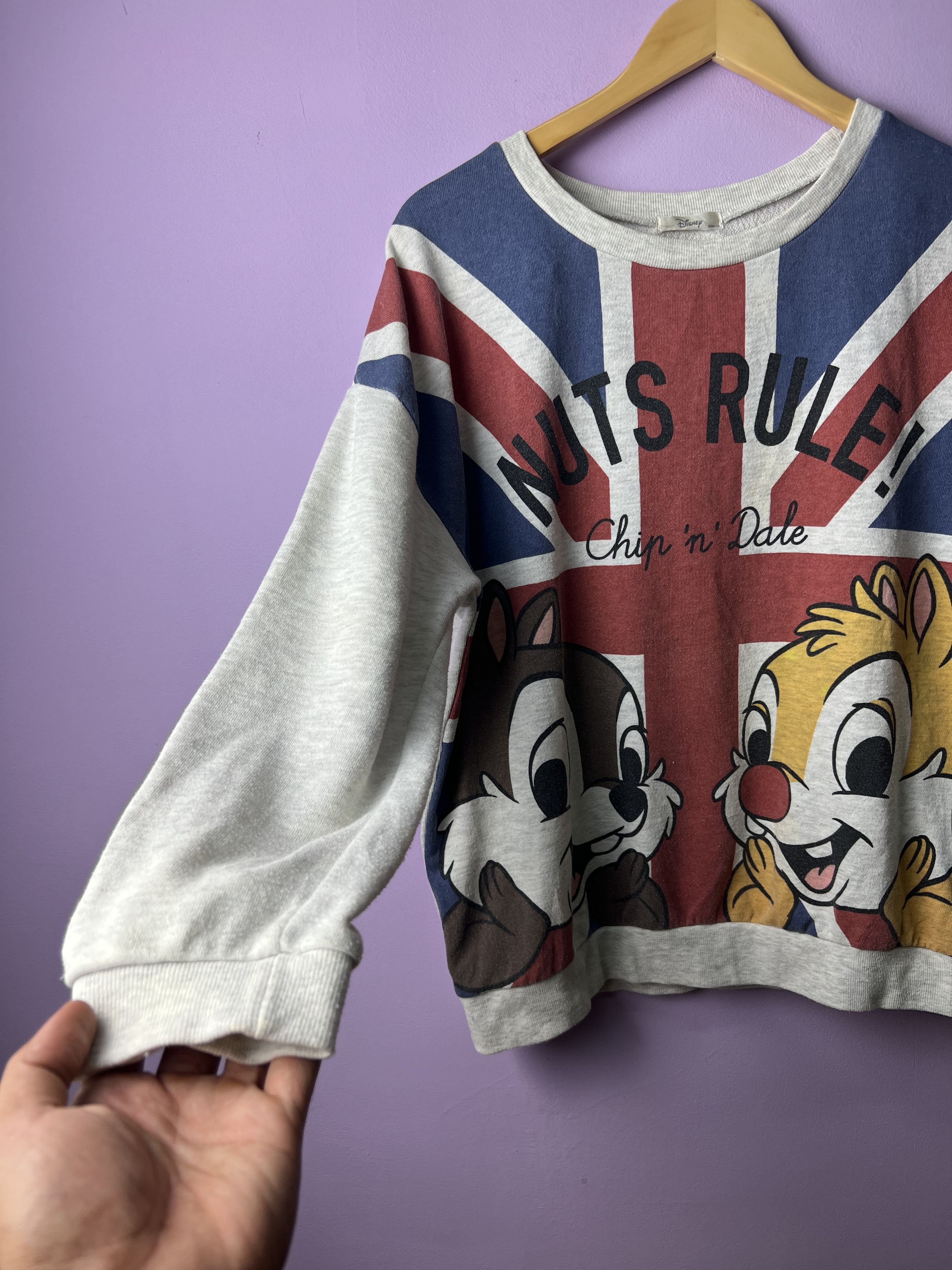 Disney 🔥Vintage Disney Chip n Dale Crewneck Sweatshirts Size US L / EU 52-54 / 3 - 5 Thumbnail