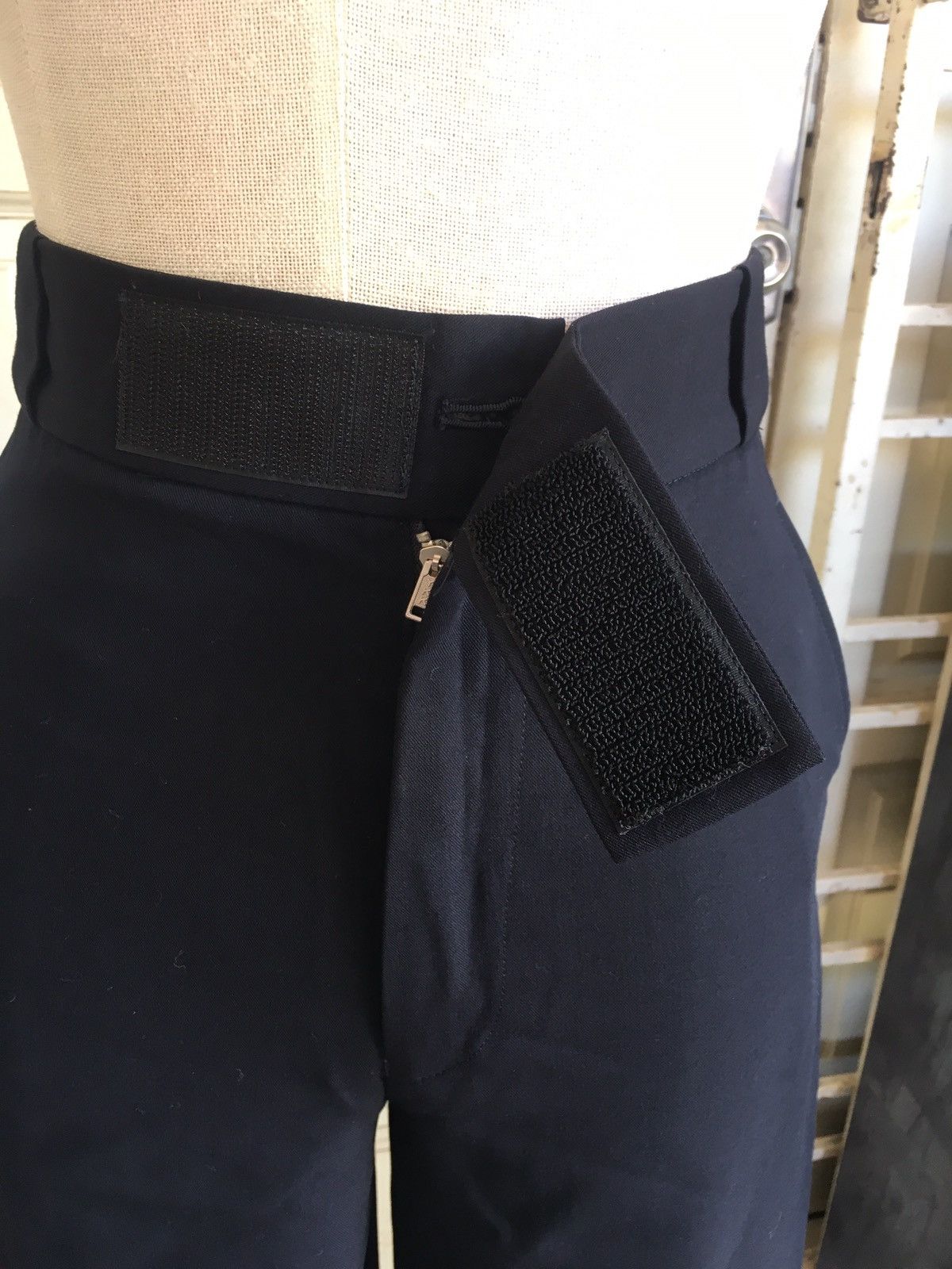 Comme des Garcons × Tricot Comme des Garcons × Vintage vintage AD 1993 black wool pants Size 26" / US 2 / IT 38 - 4 Thumbnail