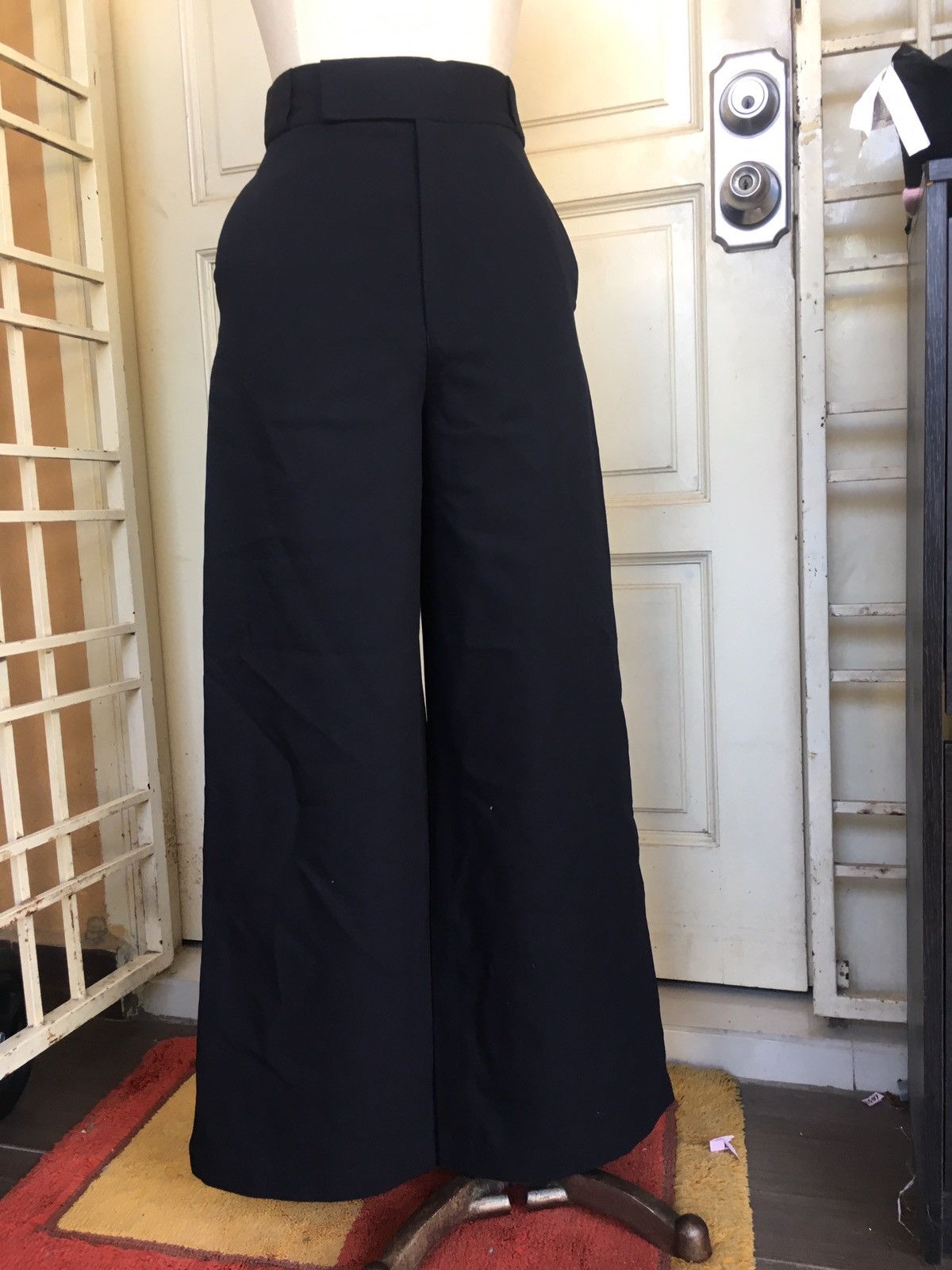 Comme des Garcons × Tricot Comme des Garcons × Vintage vintage AD 1993 black wool pants Size 26" / US 2 / IT 38 - 3 Thumbnail