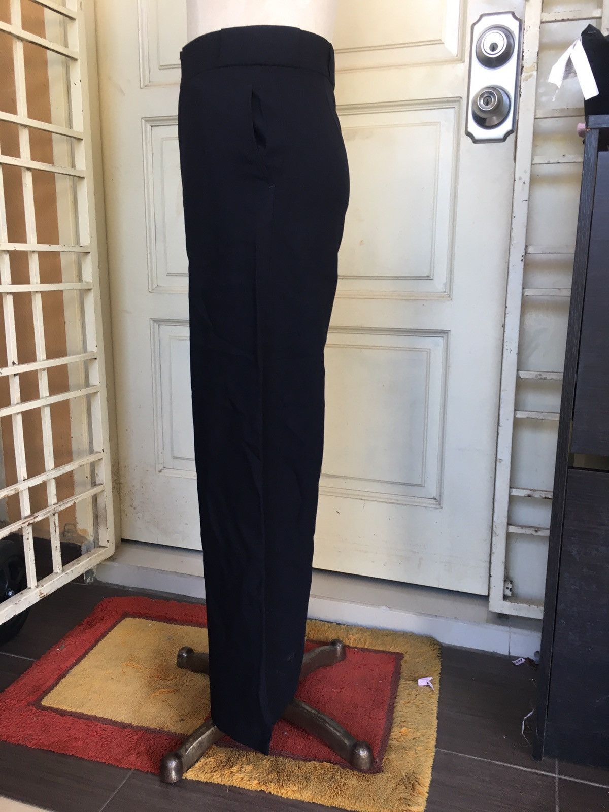 Comme des Garcons × Tricot Comme des Garcons × Vintage vintage AD 1993 black wool pants Size 26" / US 2 / IT 38 - 2 Thumbnail