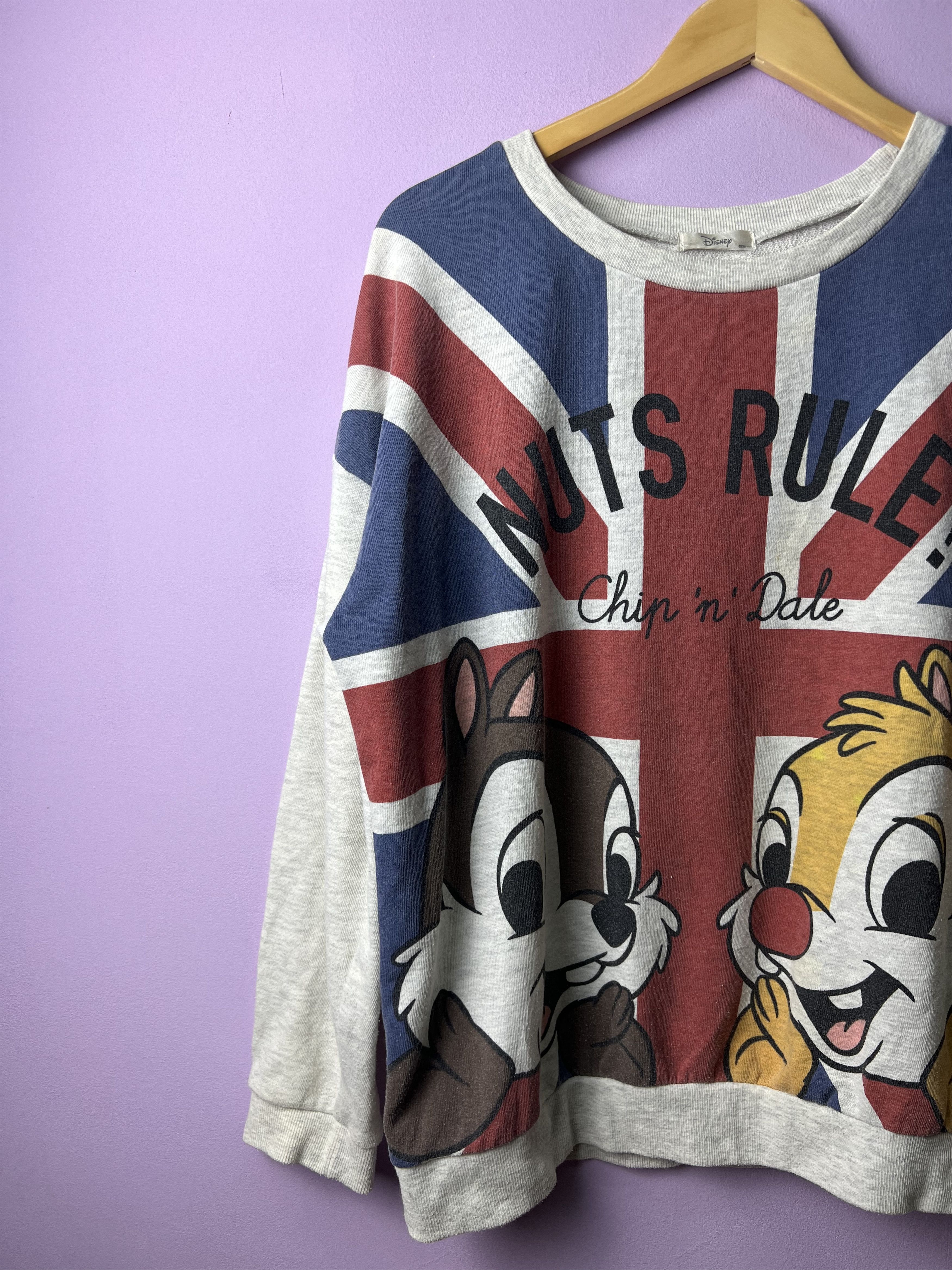Disney 🔥Vintage Disney Chip n Dale Crewneck Sweatshirts Size US L / EU 52-54 / 3 - 3 Thumbnail