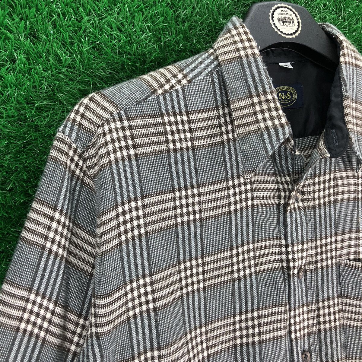 Flannel Vintage Flannel Tartan Check by N&S Size US S / EU 44-46 / 1 - 2 Thumbnail