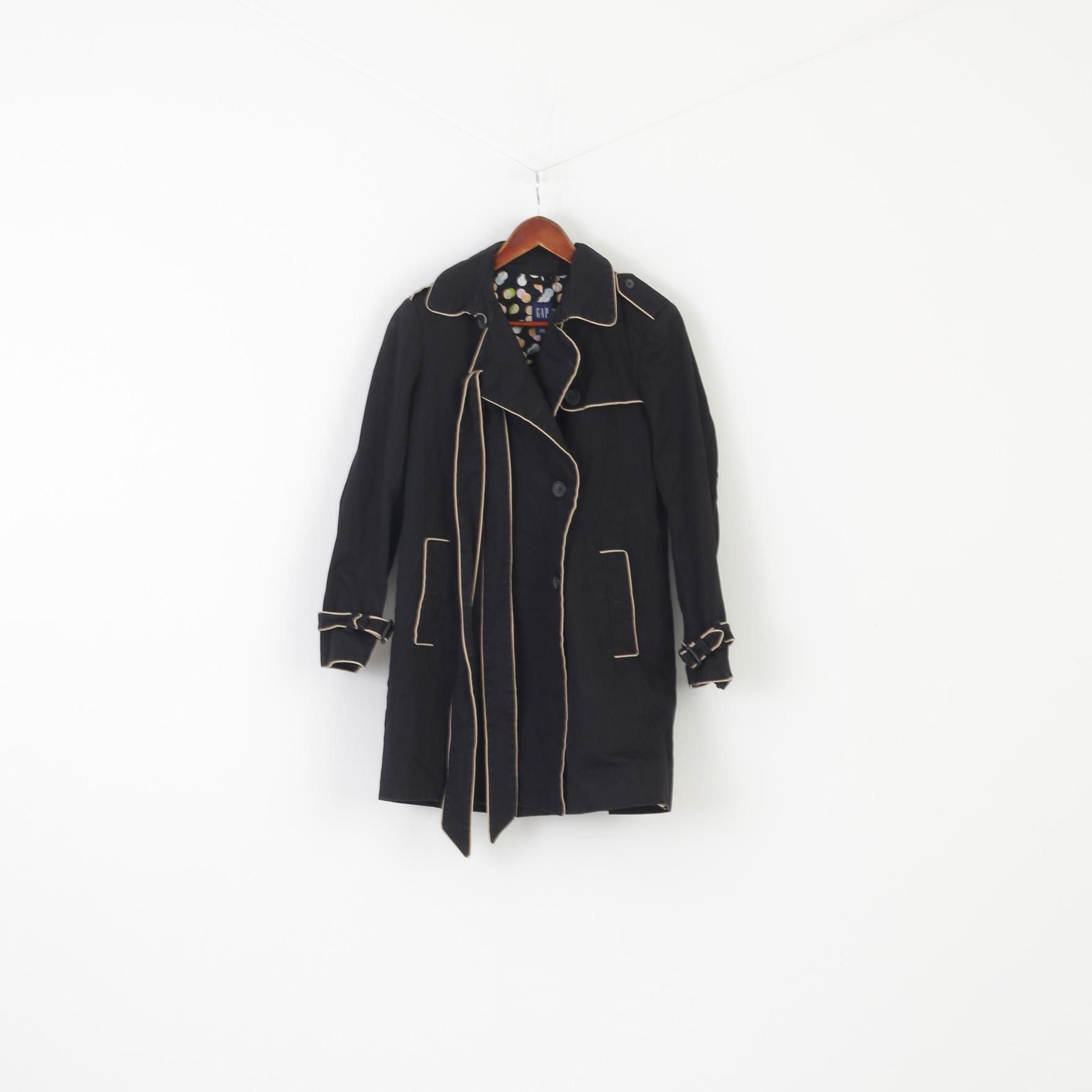 Gap Gap Women S Coat Black Casual Design 7908 Size S / US 4 / IT 40 - 1 Thumbnail
