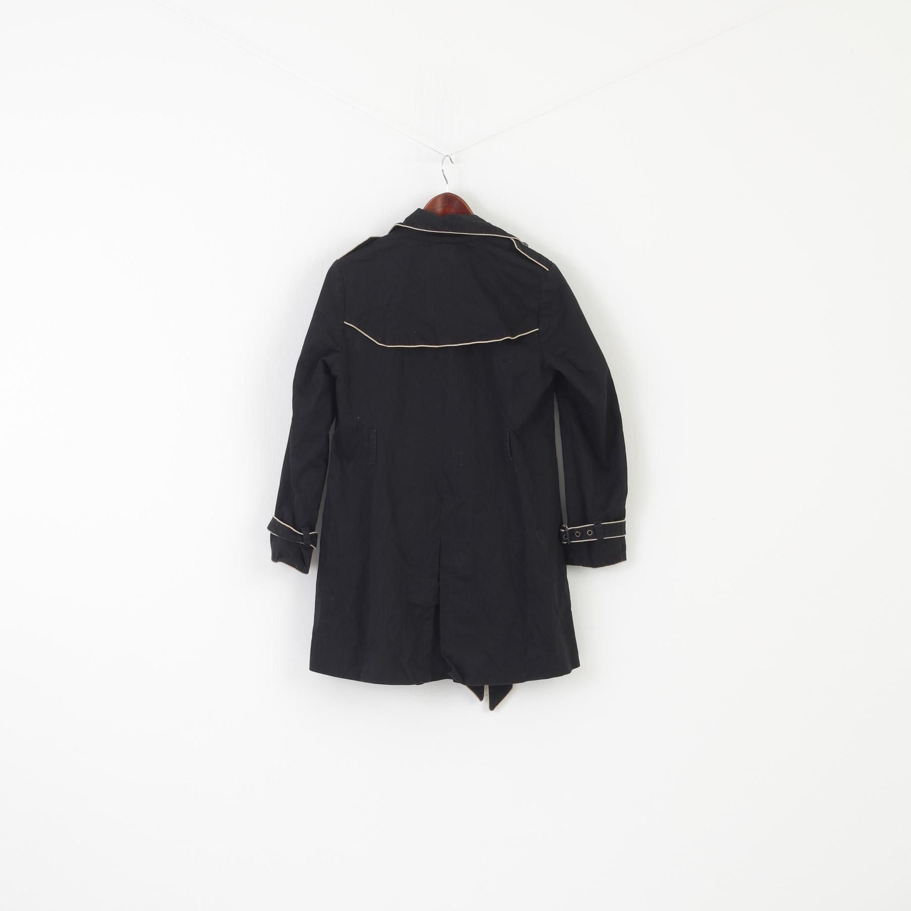 Gap Gap Women S Coat Black Casual Design 7908 Size S / US 4 / IT 40 - 5 Thumbnail