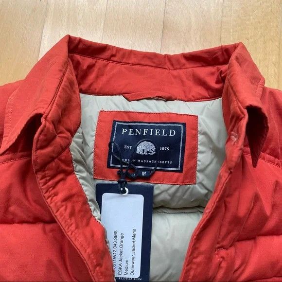 Penfield $450 BNWT Orange Down Puffer Jacket - Medium Size US M / EU 48-50 / 2 - 3 Thumbnail