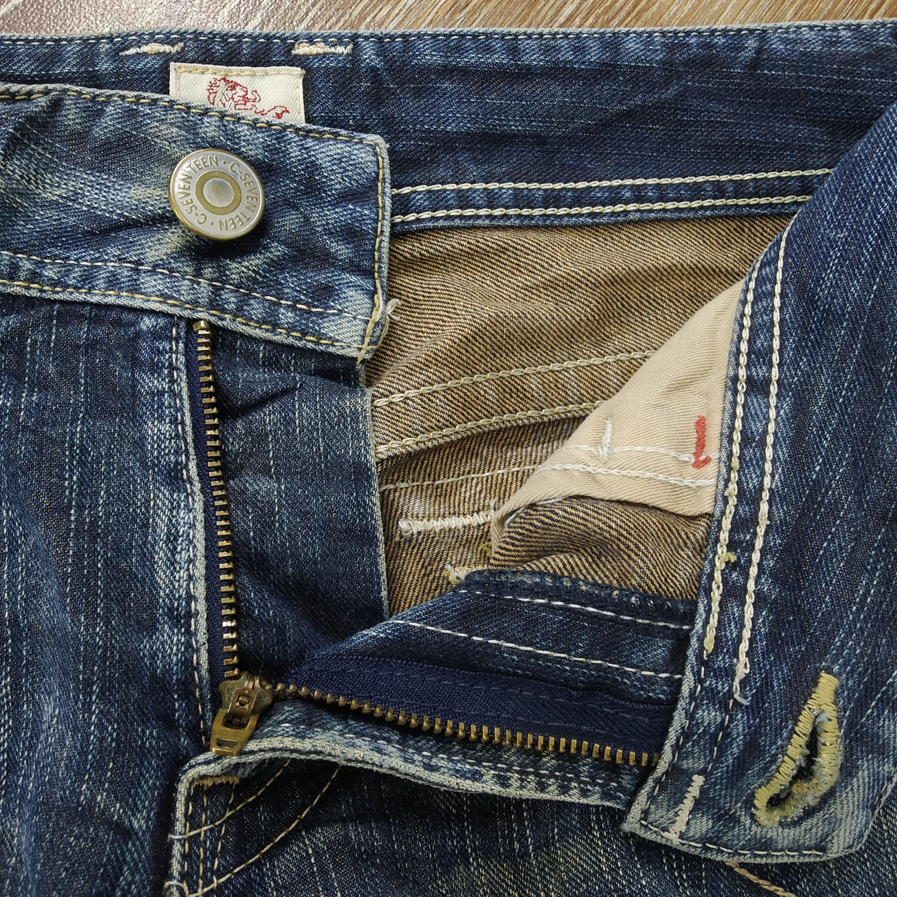 Japanese Brand Vintage C- Seventeen Japanese Brand Denim Ladies Jeans Size US 32 / EU 48 - 12 Thumbnail