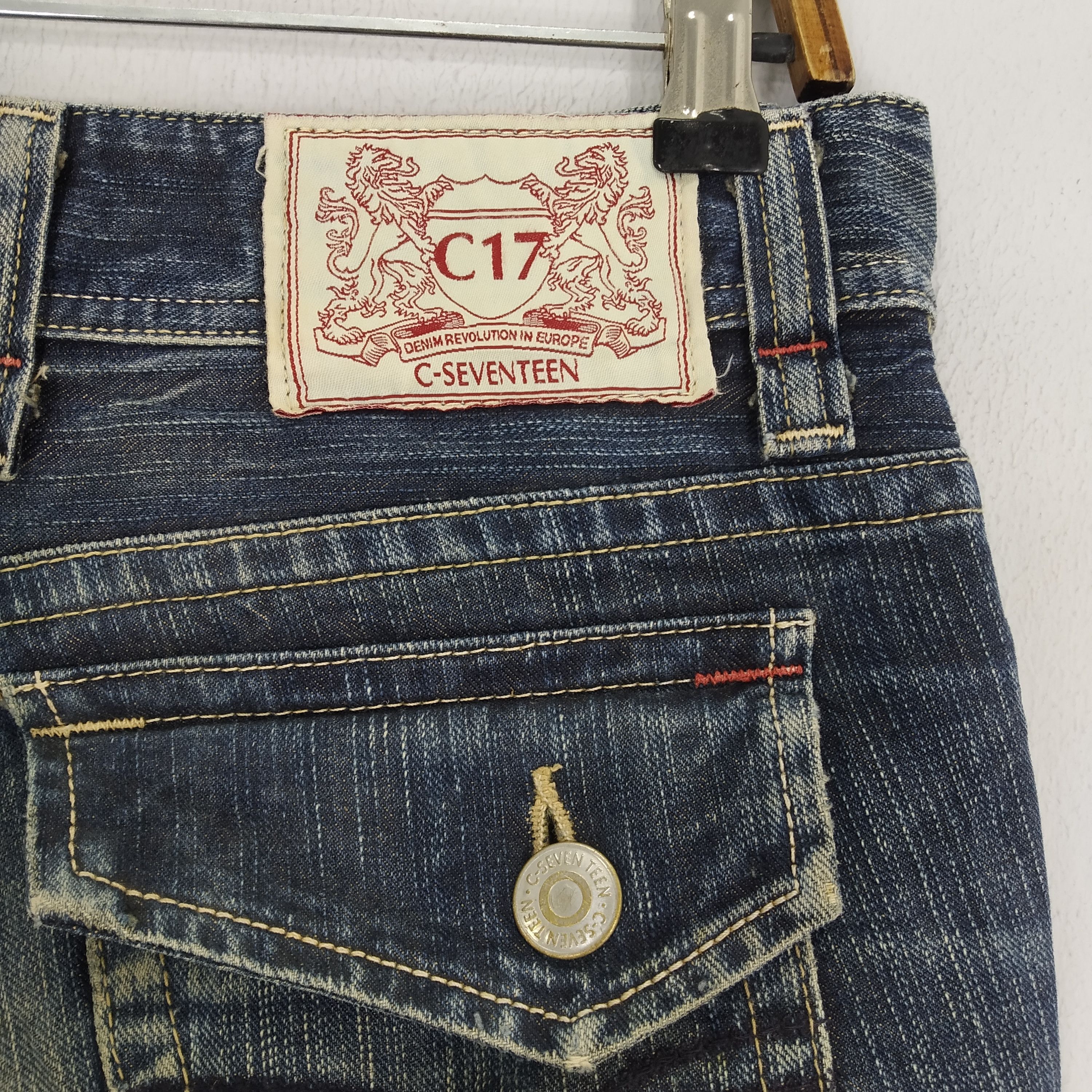Japanese Brand Vintage C- Seventeen Japanese Brand Denim Ladies Jeans Size US 32 / EU 48 - 10 Thumbnail
