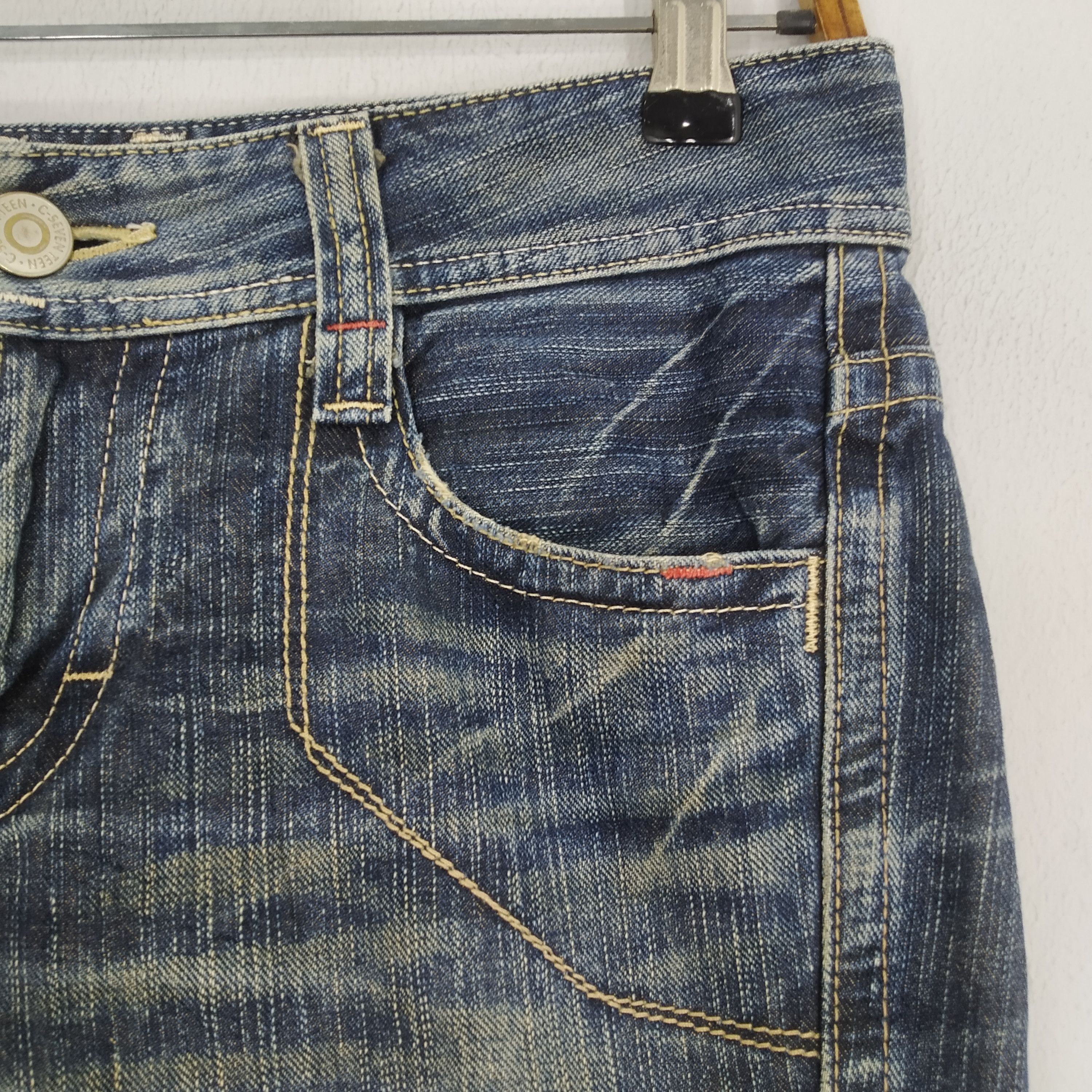 Japanese Brand Vintage C- Seventeen Japanese Brand Denim Ladies Jeans Size US 32 / EU 48 - 7 Thumbnail