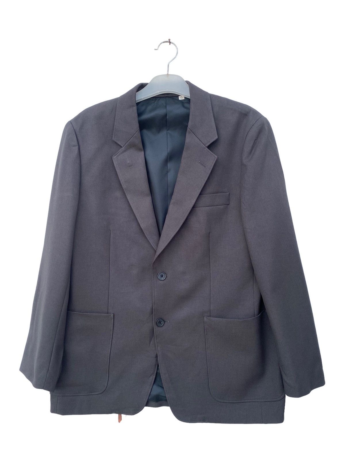 image of U Lemaire Tailored Jacket in Grey, Men's (Size Large)