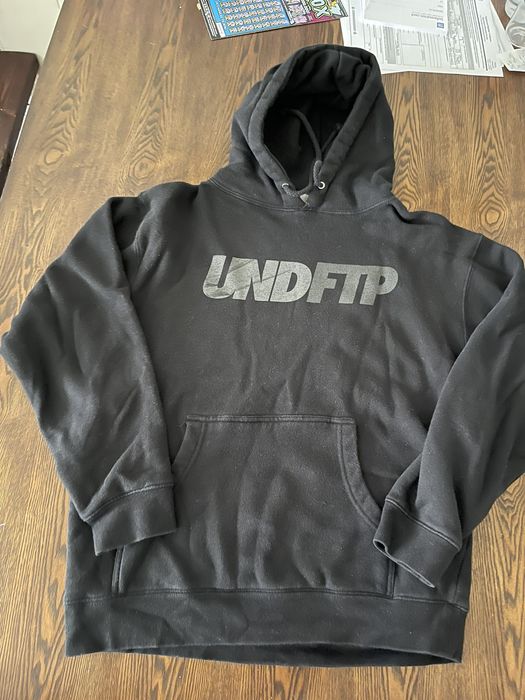 Fuck The Population FTP/UNDEFEATED Reflective Logo Hoodie | Grailed