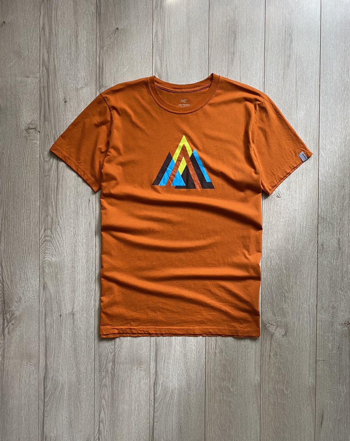 Arc'teryx Arcteryx mountain orange t-shirt | Grailed