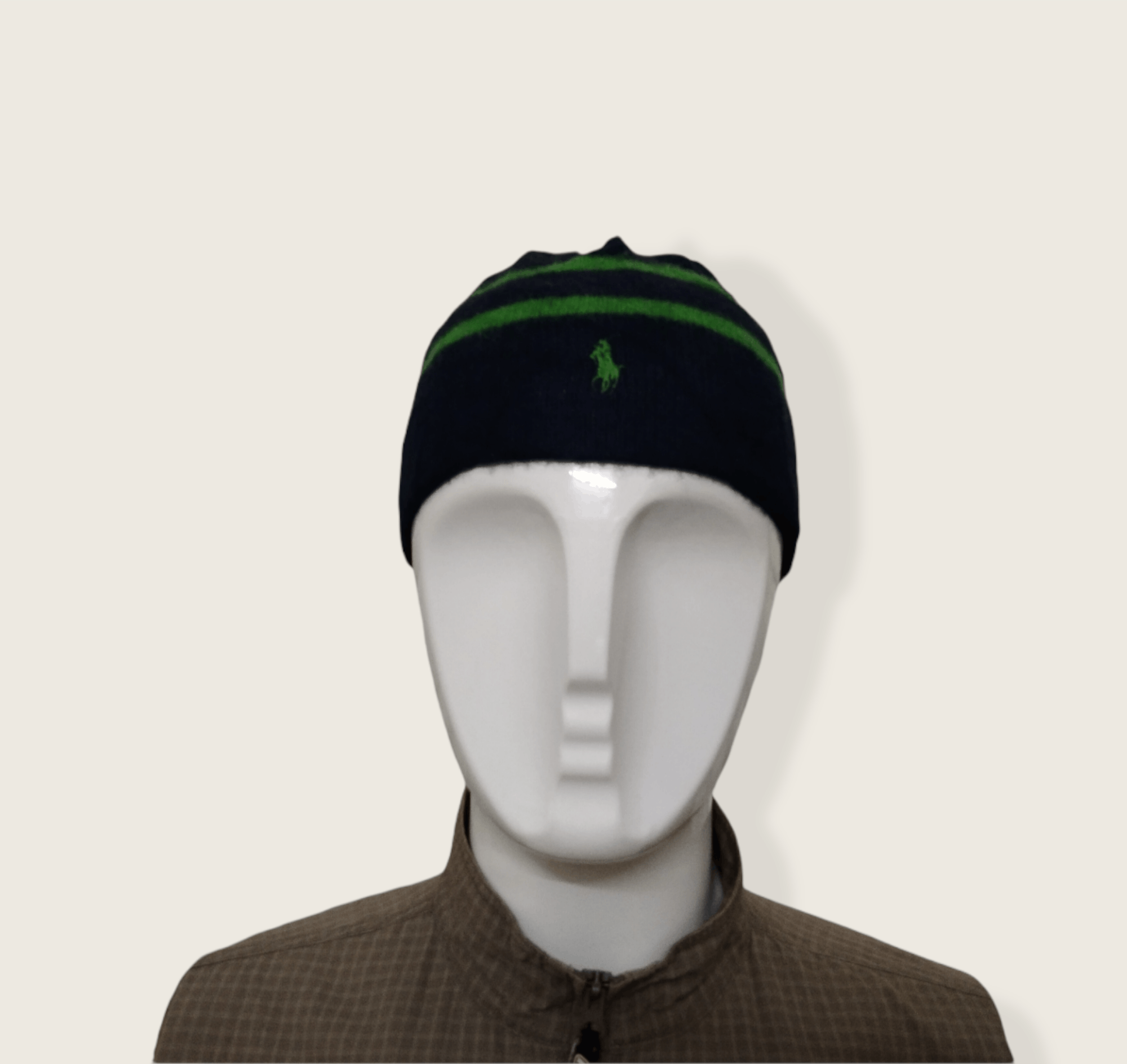 Polo Ralph Lauren VINTAGE POLO RALPH LAURENT SHORT BEANIE Size ONE SIZE - 6 Thumbnail