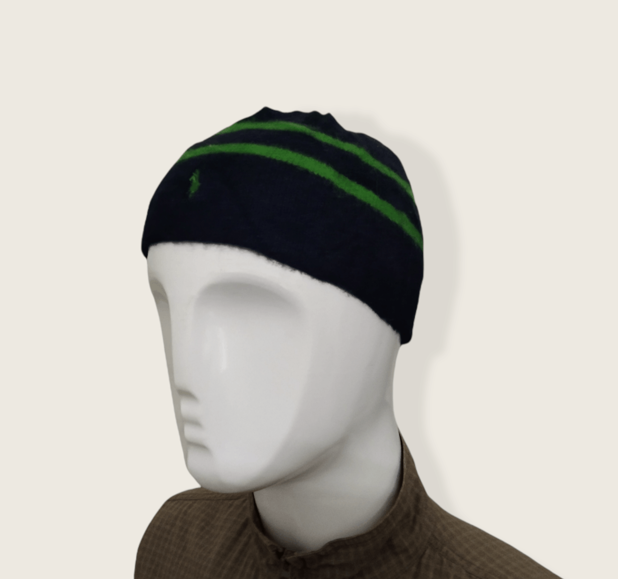 Polo Ralph Lauren VINTAGE POLO RALPH LAURENT SHORT BEANIE Size ONE SIZE - 3 Thumbnail