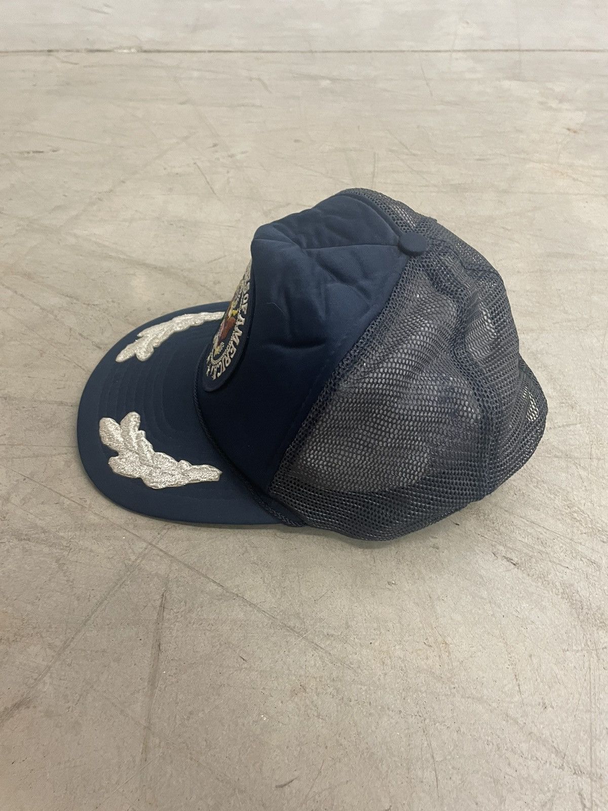 Vintage Vintage USA Snapback Trucker Hat Size ONE SIZE - 6 Thumbnail