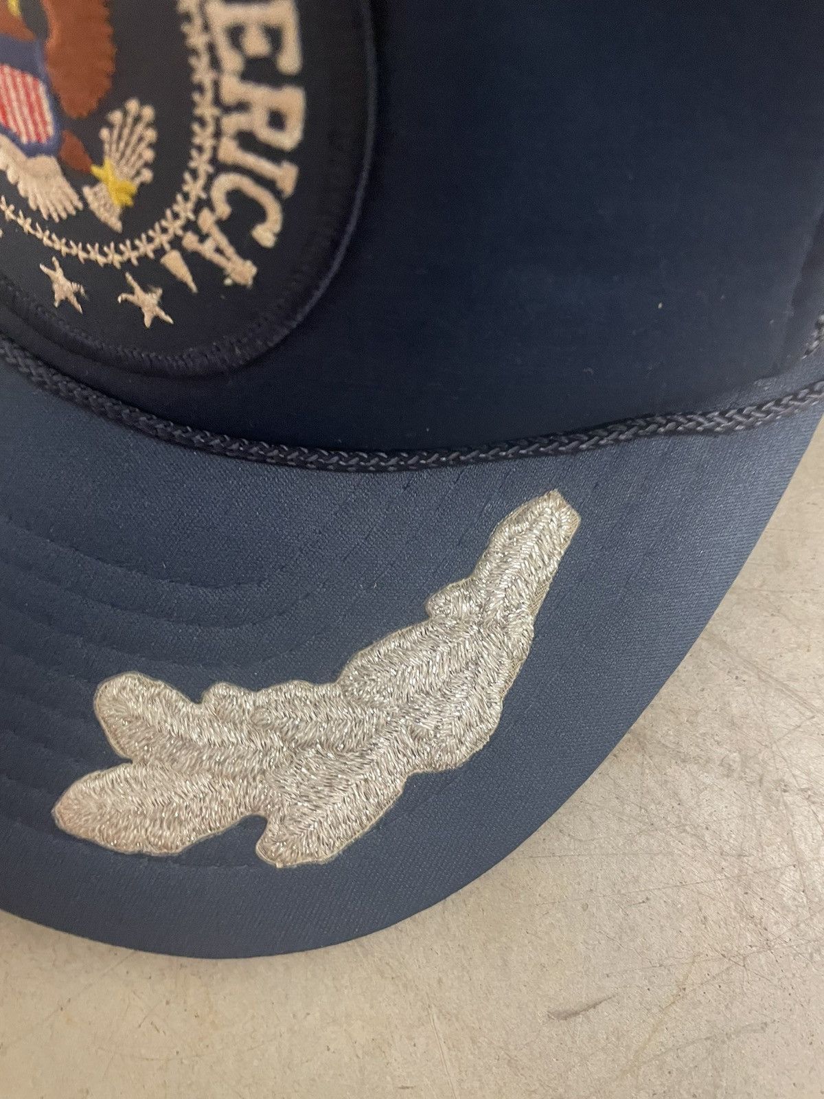 Vintage Vintage USA Snapback Trucker Hat Size ONE SIZE - 4 Thumbnail