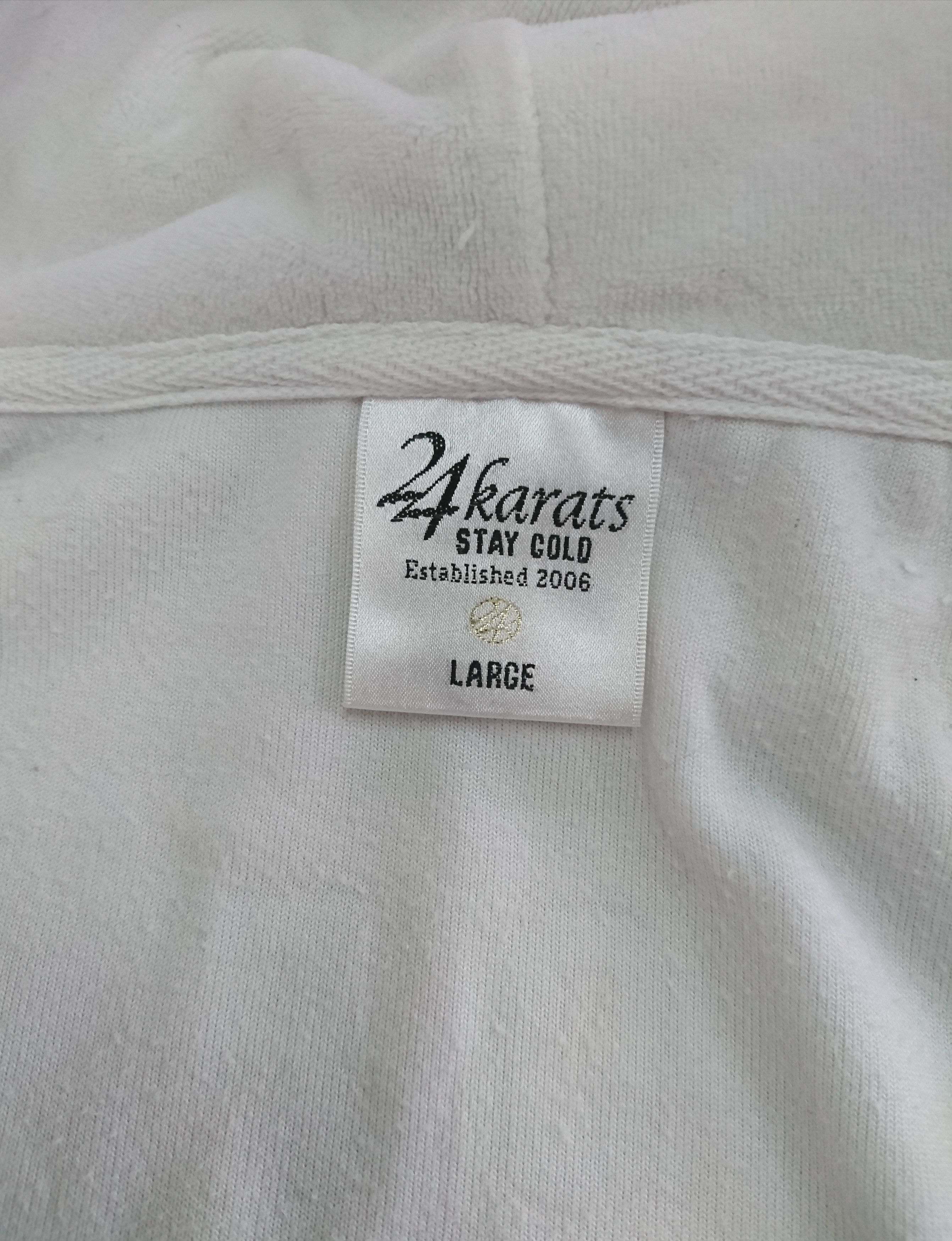 Japanese Brand 24 karats hoodie Size US L / EU 52-54 / 3 - 6 Thumbnail
