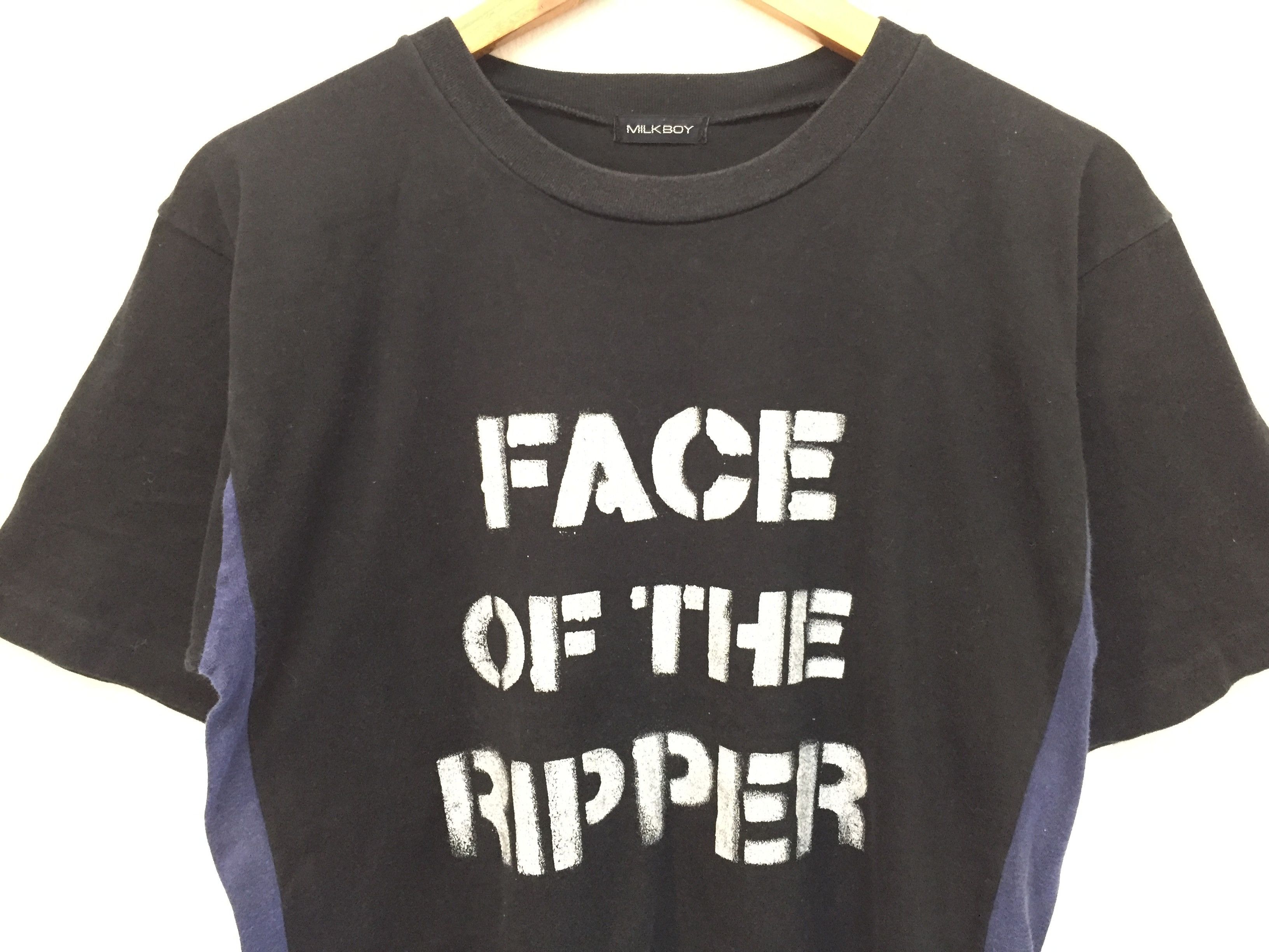 Japanese Brand 90's MILKBOY face of the ripper Size US M / EU 48-50 / 2 - 4 Thumbnail