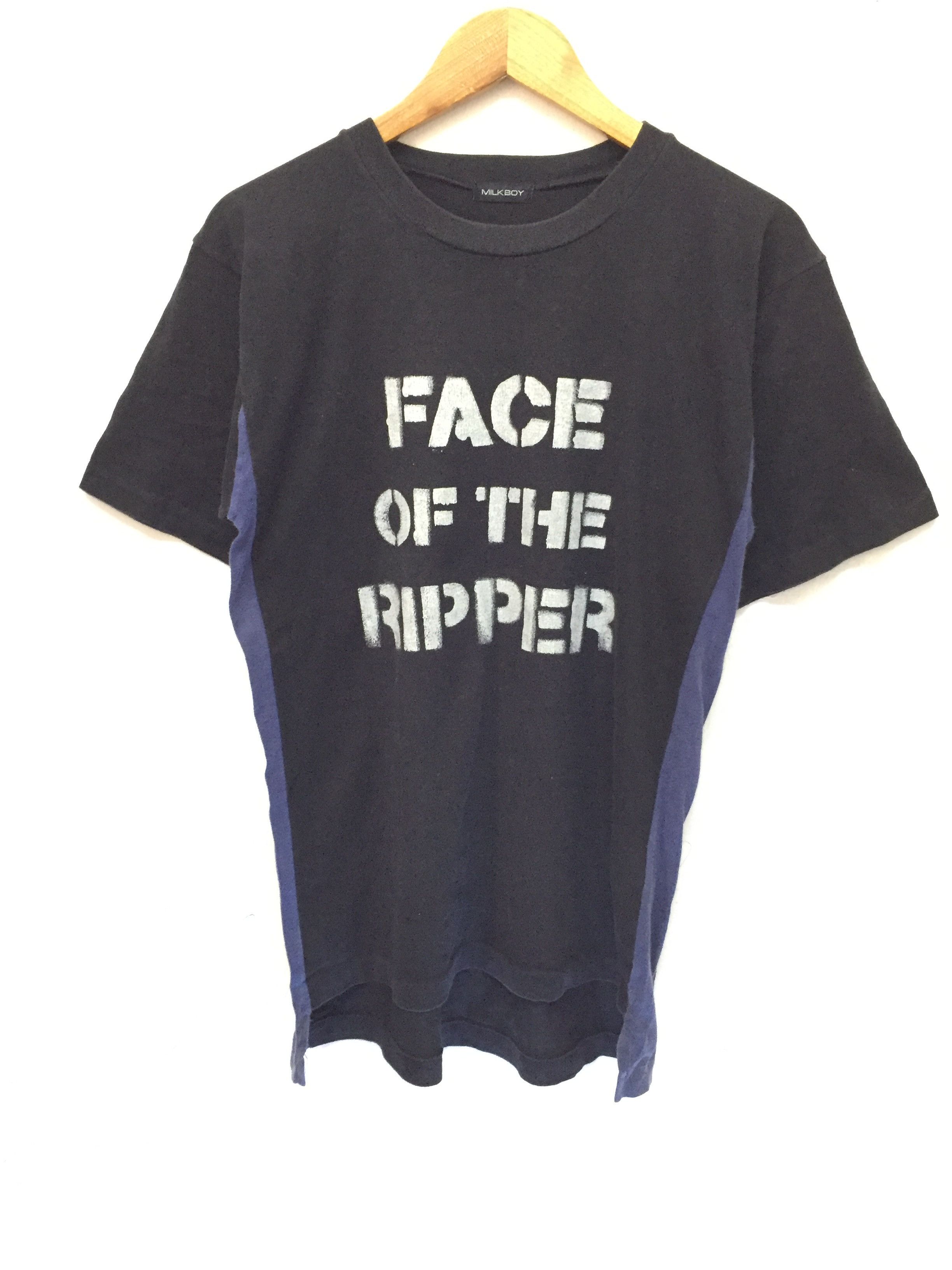 Japanese Brand 90's MILKBOY face of the ripper Size US M / EU 48-50 / 2 - 3 Thumbnail