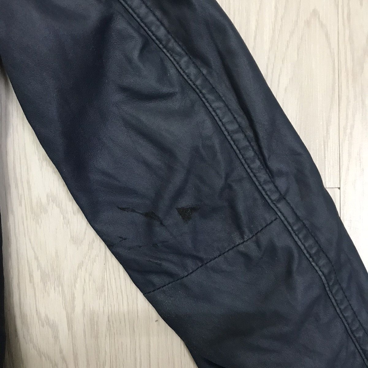 United Arrows × Vintage 💥RARE💥 United Arrow Sheep Leather Jacket Biker Jacket Size M / US 6-8 / IT 42-44 - 12 Thumbnail