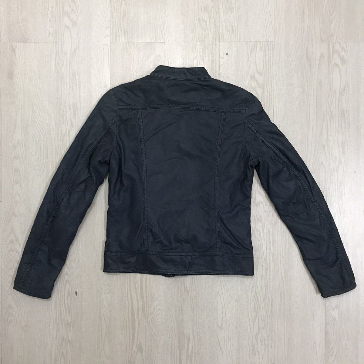 United Arrows × Vintage 💥RARE💥 United Arrow Sheep Leather Jacket Biker Jacket Size M / US 6-8 / IT 42-44 - 4 Thumbnail