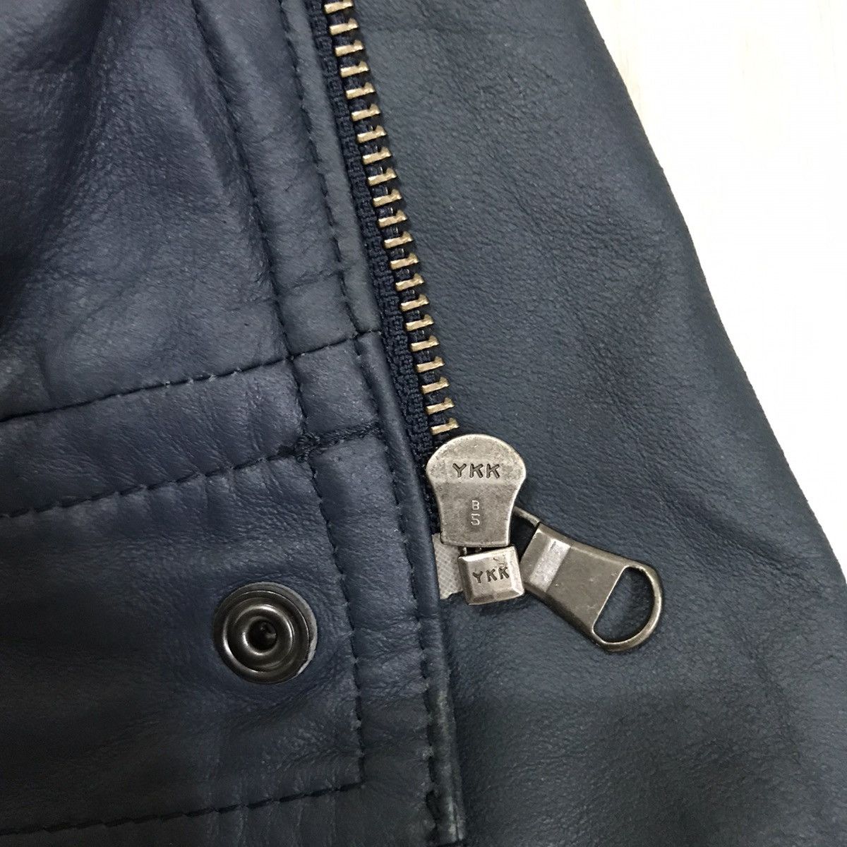 United Arrows × Vintage 💥RARE💥 United Arrow Sheep Leather Jacket Biker Jacket Size M / US 6-8 / IT 42-44 - 7 Thumbnail
