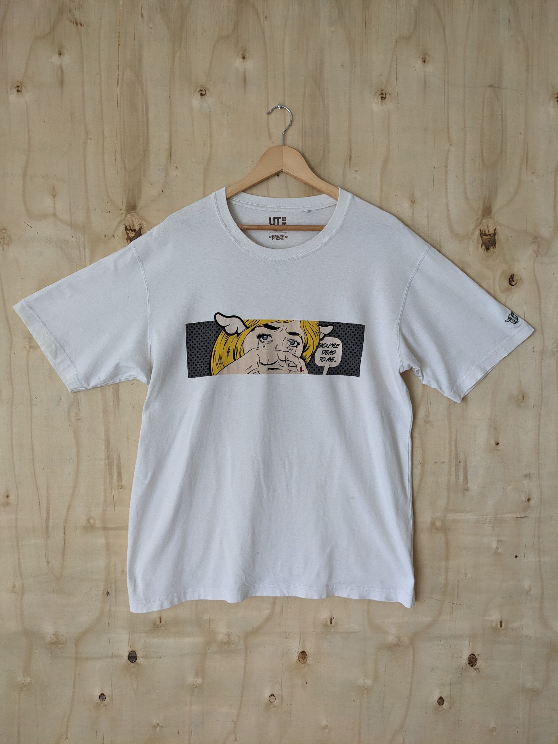 Japanese Brand × Uniqlo Uniqlo X D Face Graphic Tee Size US XL / EU 56 / 4 - 1 Thumbnail