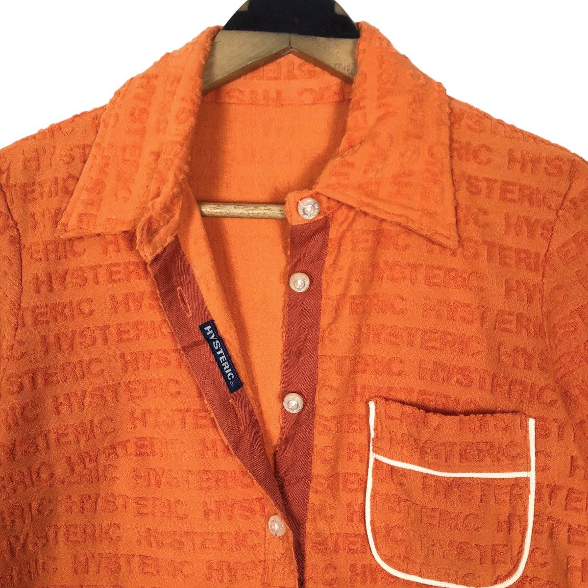 Hysteric Glamour Hysteric Glamour Polo Shirt I Do My Best Embossed Logo Size S / US 4 / IT 40 - 6 Thumbnail