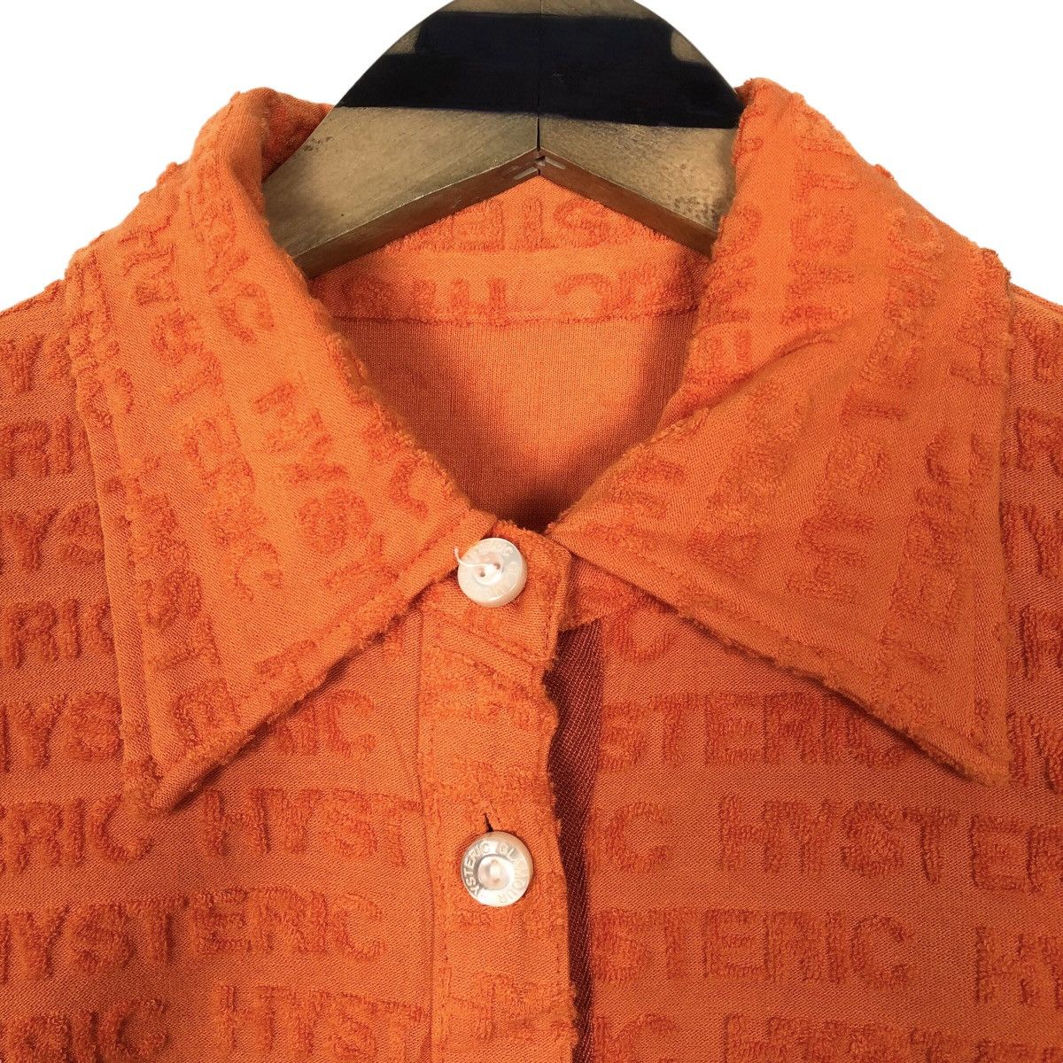 Hysteric Glamour Hysteric Glamour Polo Shirt I Do My Best Embossed Logo Size S / US 4 / IT 40 - 9 Thumbnail
