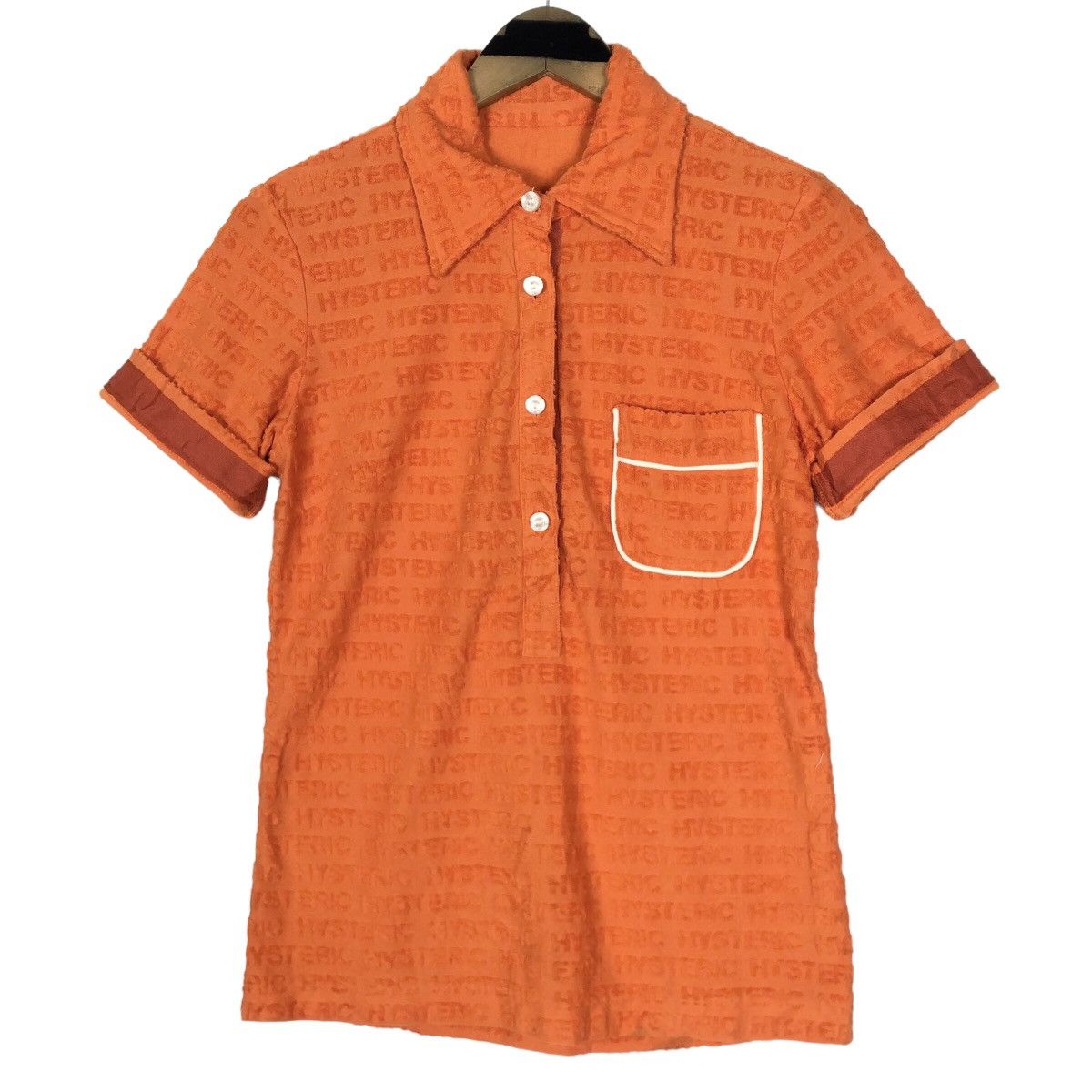 Hysteric Glamour Hysteric Glamour Polo Shirt I Do My Best Embossed Logo Size S / US 4 / IT 40 - 3 Thumbnail