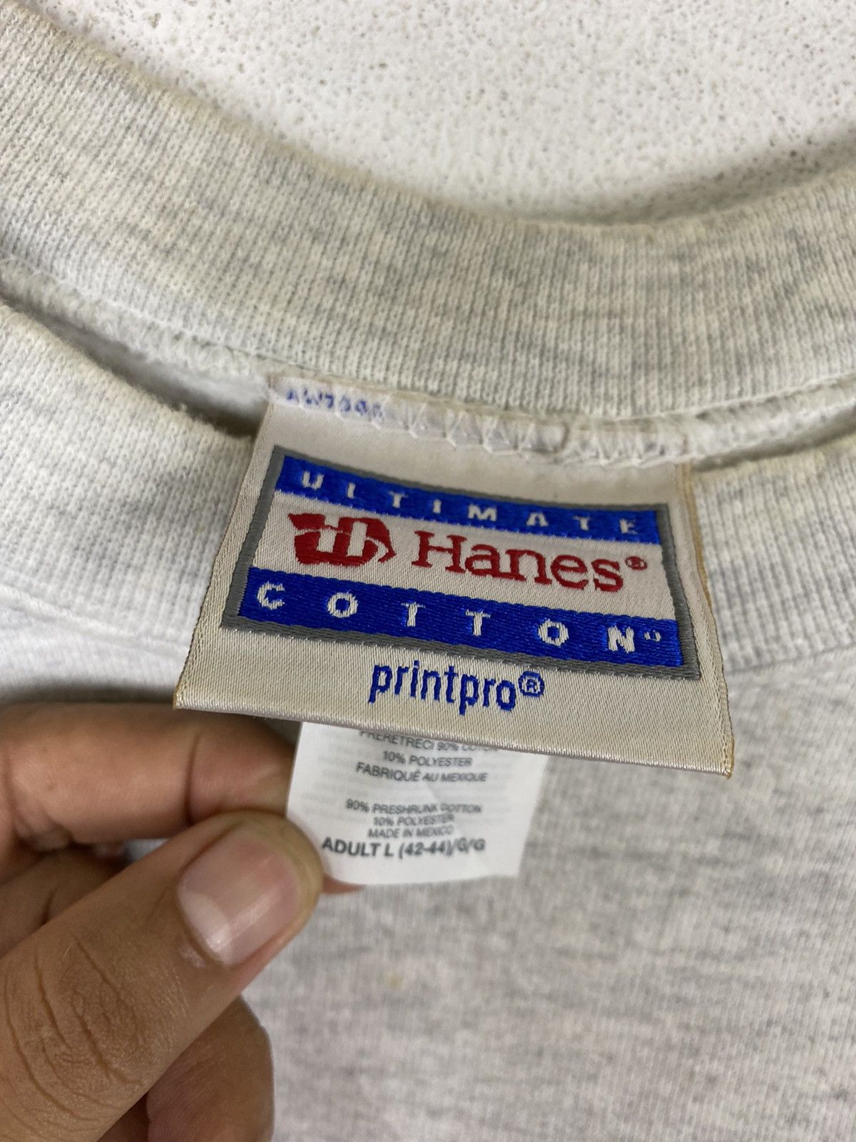 Hanes × Vintage VINTAGE CHALLENGE DAIRY PRODUCTS SWEATER Size US L / EU 52-54 / 3 - 7 Thumbnail