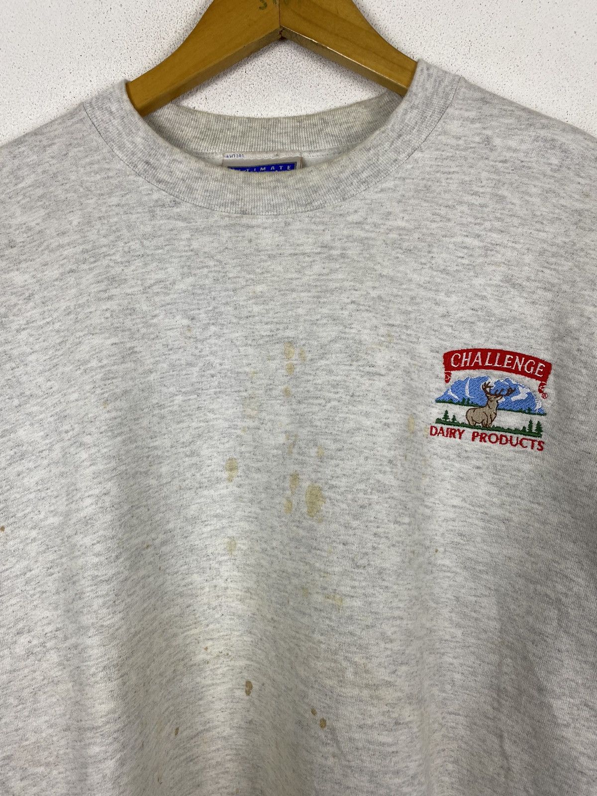 Hanes × Vintage VINTAGE CHALLENGE DAIRY PRODUCTS SWEATER Size US L / EU 52-54 / 3 - 3 Thumbnail
