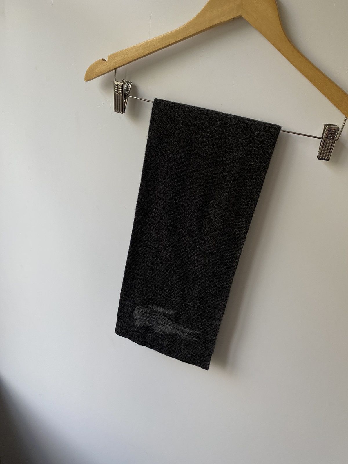 Lacoste 🇫🇷 Lacoste Wool Scarf Luxury Size ONE SIZE - 2 Thumbnail