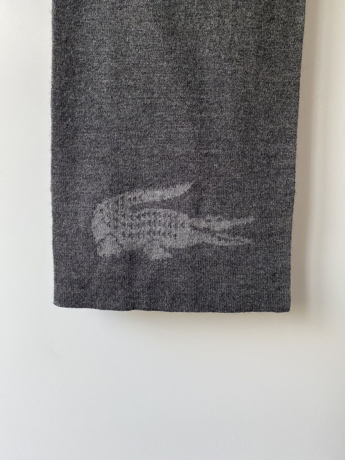 Lacoste 🇫🇷 Lacoste Wool Scarf Luxury Size ONE SIZE - 3 Thumbnail