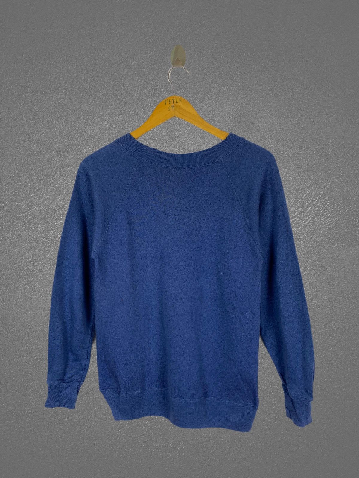 Vintage VINTAGE HANES MADE USA PLAIN SWEATER Size US S / EU 44-46 / 1 - 1 Thumbnail