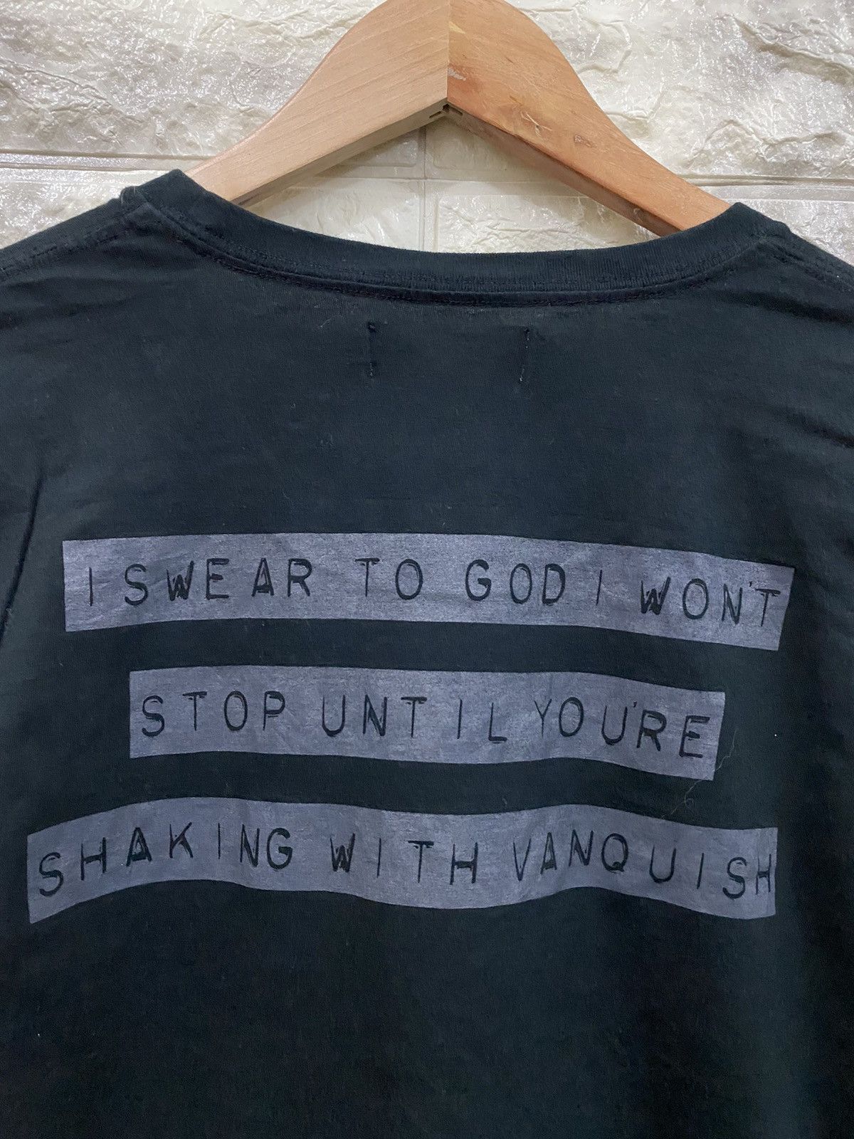 Vanquish Vanquish Black T Shirt Size S / US 4 / IT 40 - 5 Thumbnail