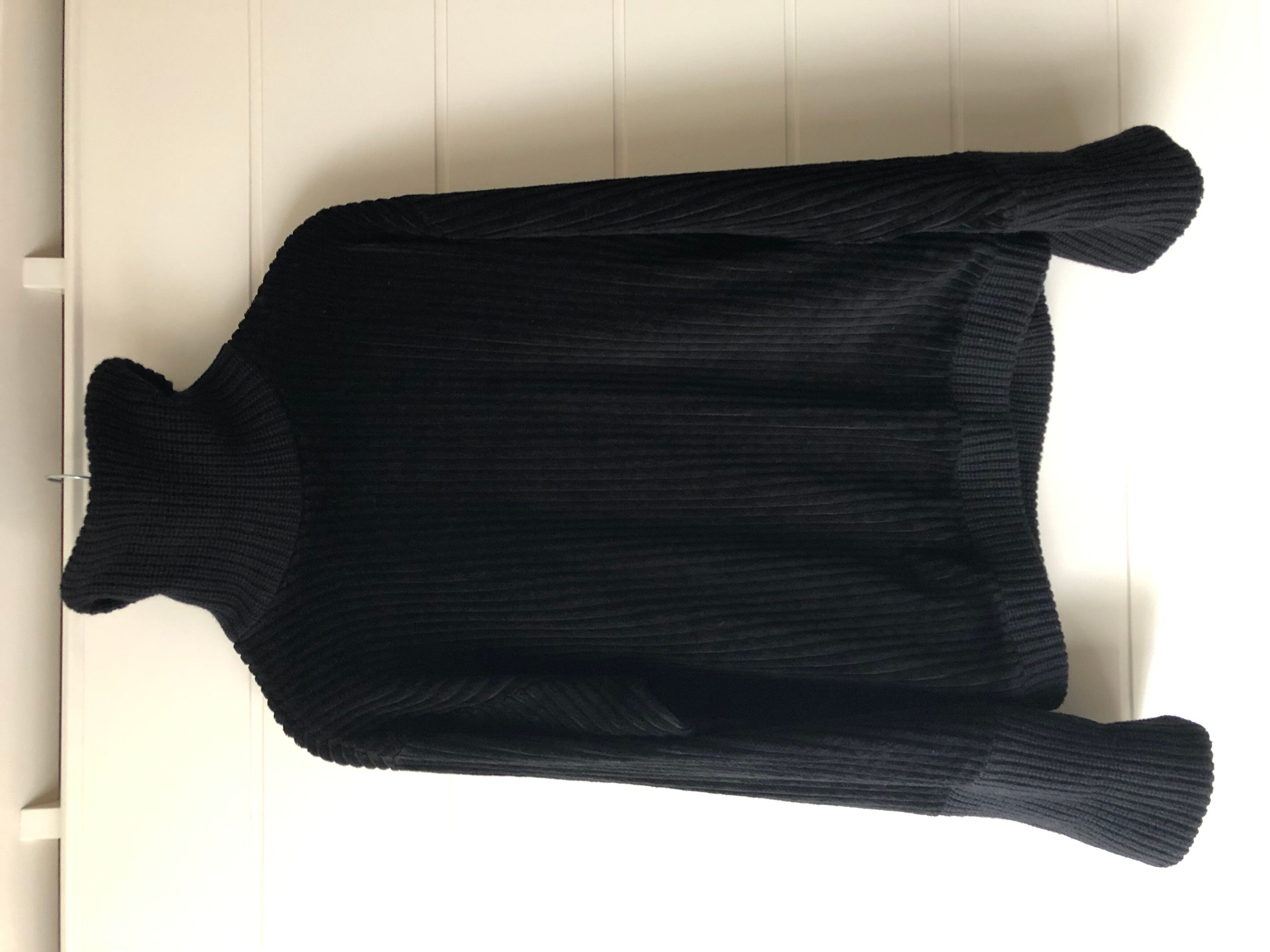 Raf Simons A/W 2000 'Confusion' Black Corduroy Sweater | Grailed