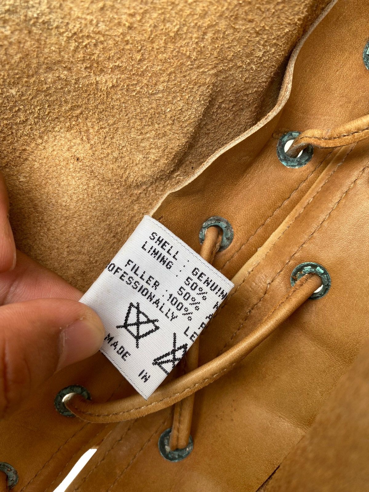 Vintage Heavy For Bikers Leather Vest