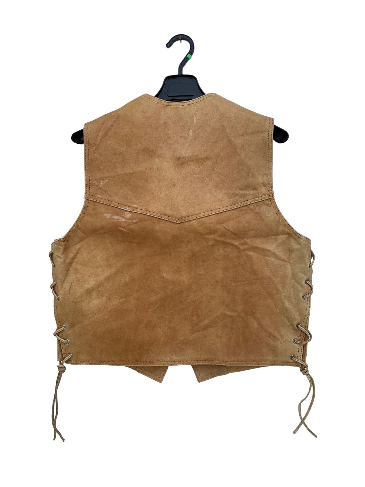 Vintage Heavy For Bikers Leather Vest