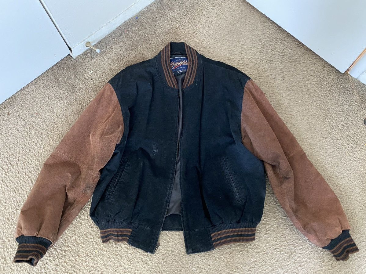 Vintage Varsity Leather Jacket