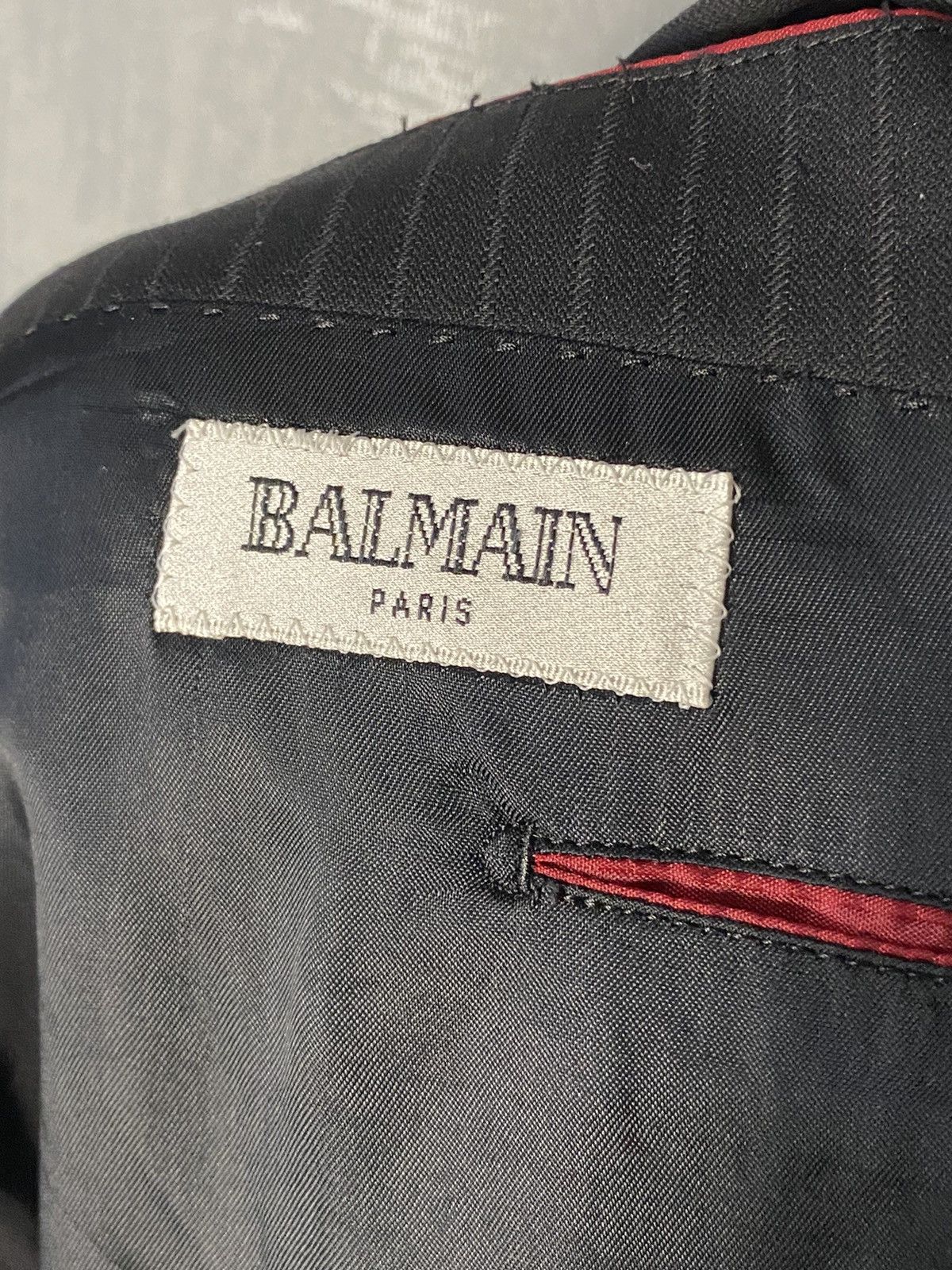 Balmain × Pierre Balmain Balmain Paris Black Jacket size M Size 40R - 3 Thumbnail
