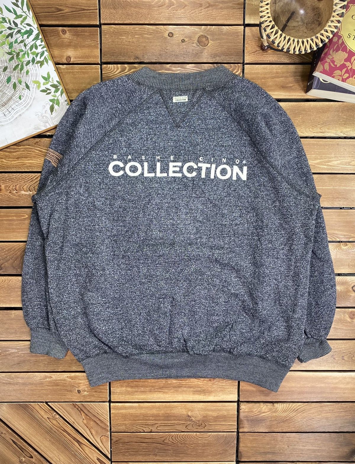 Japanese Brand × Vintage Vintage Bashe Cinq Collection Sweatshirt Long Sleeve Size L Size US L / EU 52-54 / 3 - 9 Thumbnail