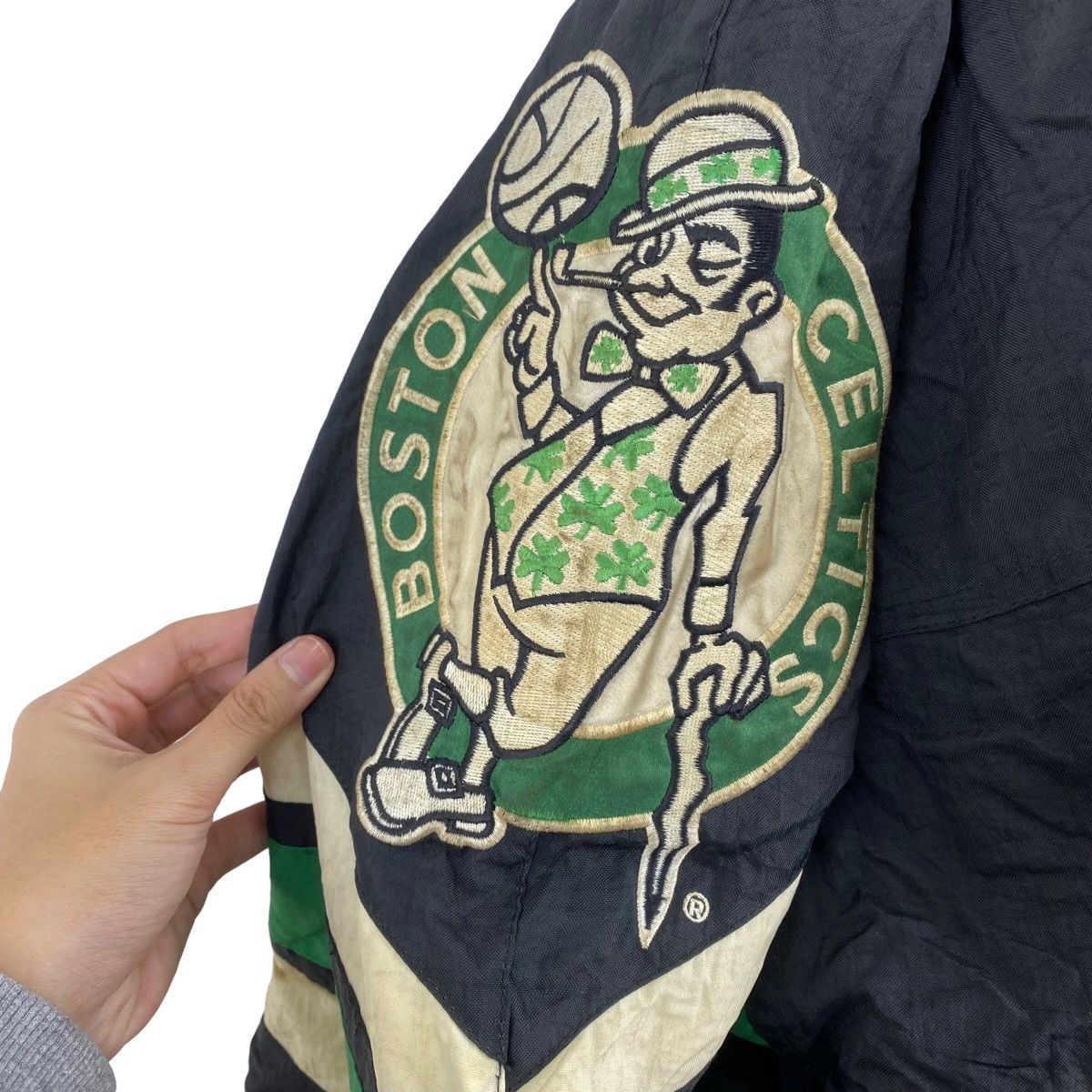 NBA BOSTON CELTICS NBA Basketball Embroidered Logo Oversize Size US XXL / EU 58 / 5 - 6 Thumbnail