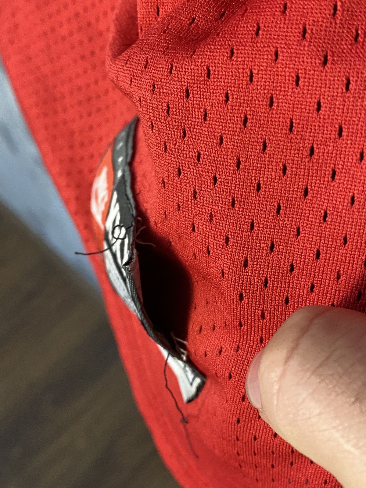 NBA × Nike Vintage Nike Chicago Bulls NBA # 23 Jordan Red Size US XXL / EU 58 / 5 - 9 Thumbnail