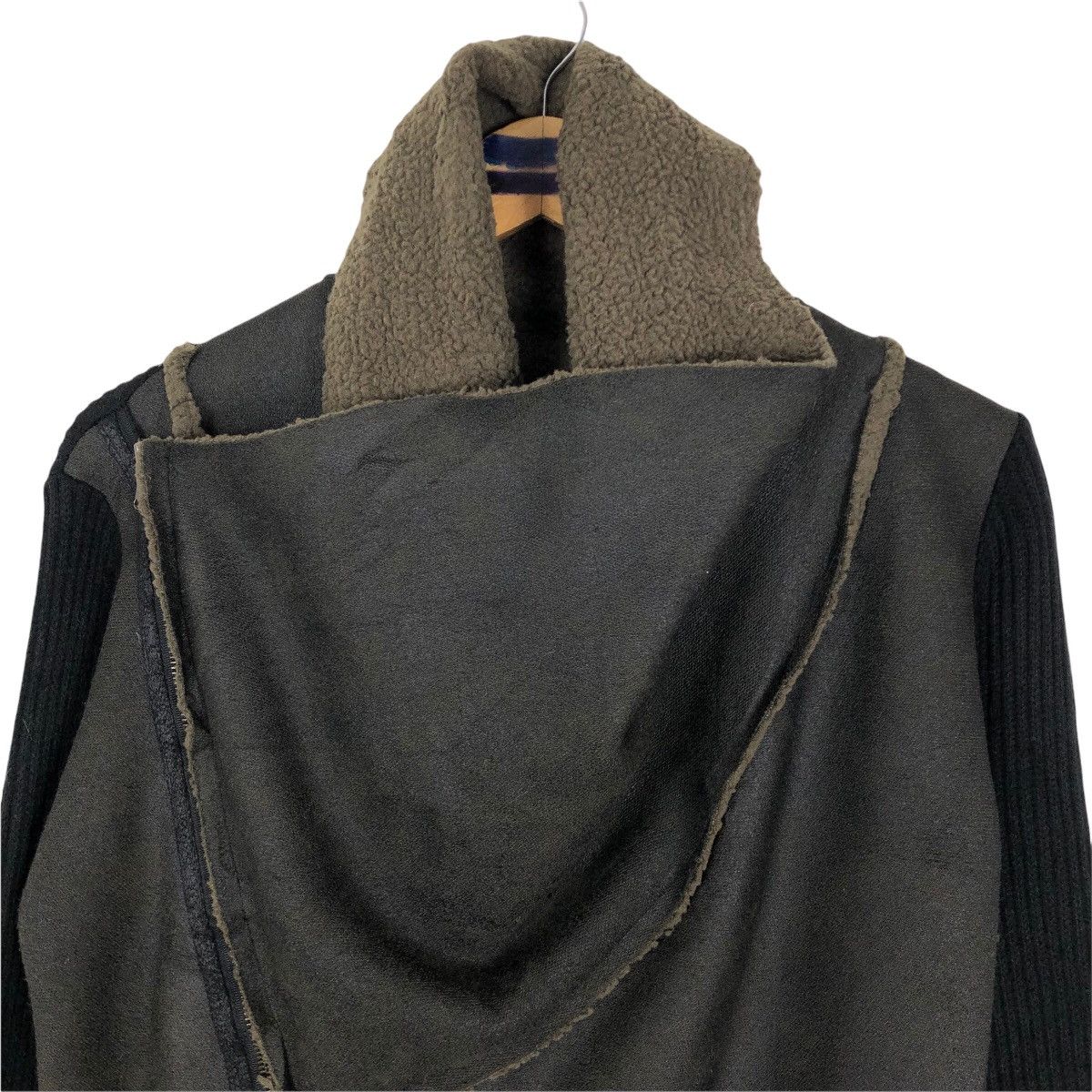 Other Denny Rose Women’s Asymmetrical Patchwork Sweater Jacket Size M / US 6-8 / IT 42-44 - 6 Thumbnail